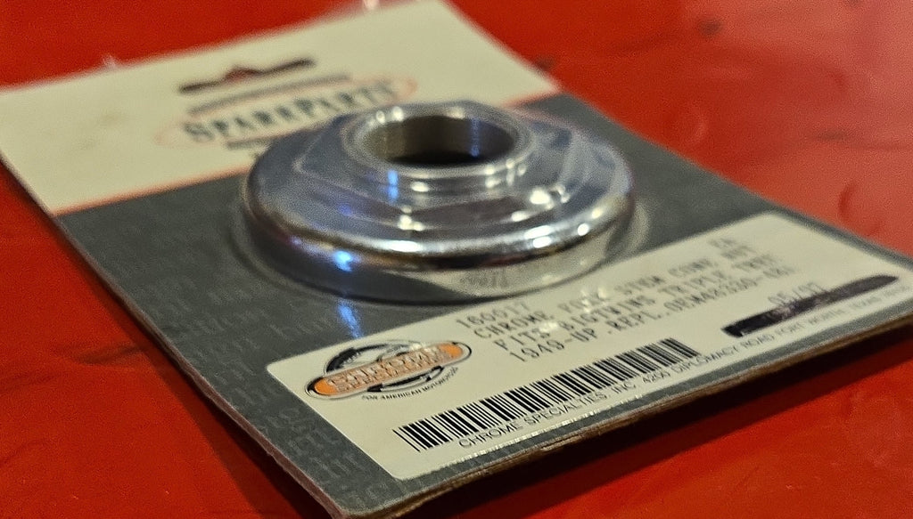 Harley Davidson Fork Stem Cone Nut chrom NEW
