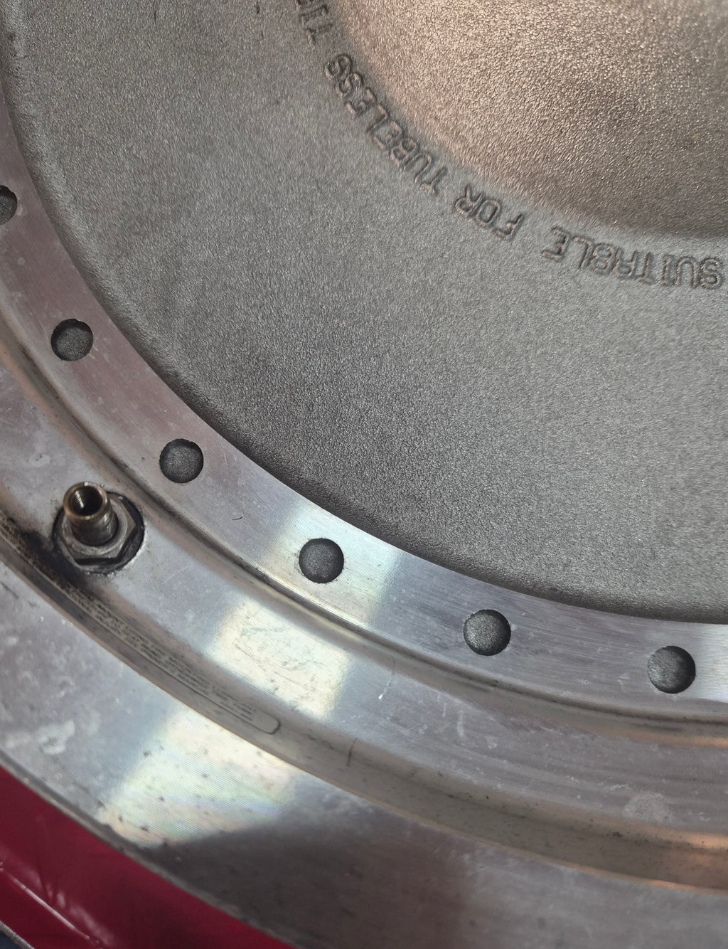 Harley Davidson FATBOY Felge hinten Silber gebraucht