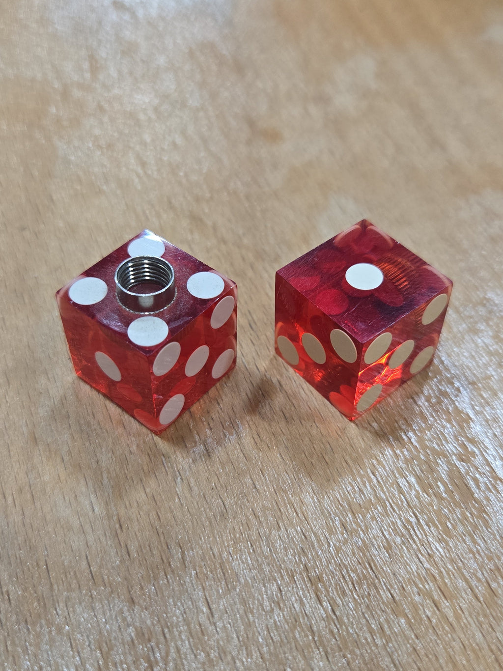 Harley Chopper Custombike Vegas Dice Ventilkappen