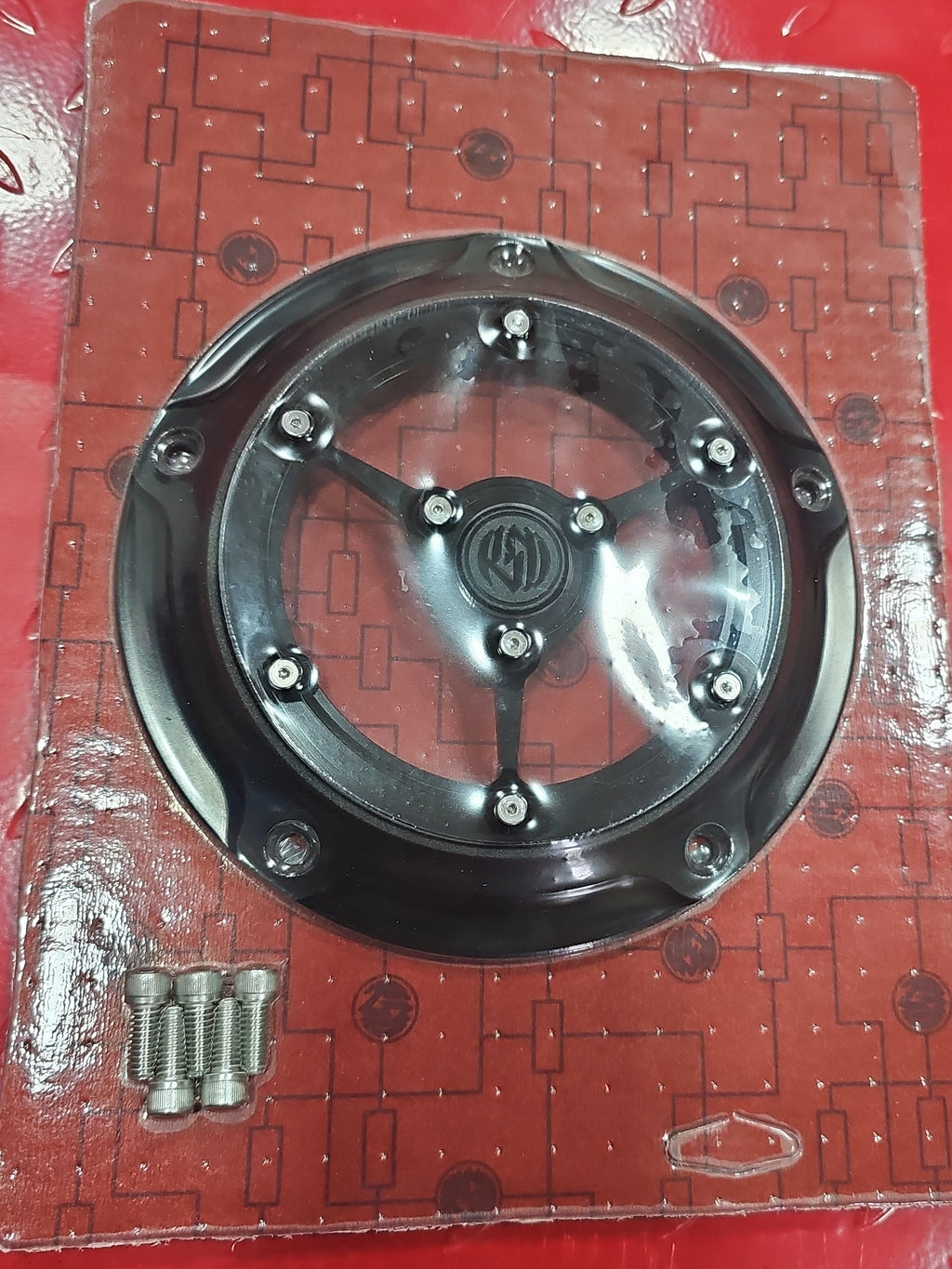 Harley Davidson RSD Derbycover CLARITY blackops NEW