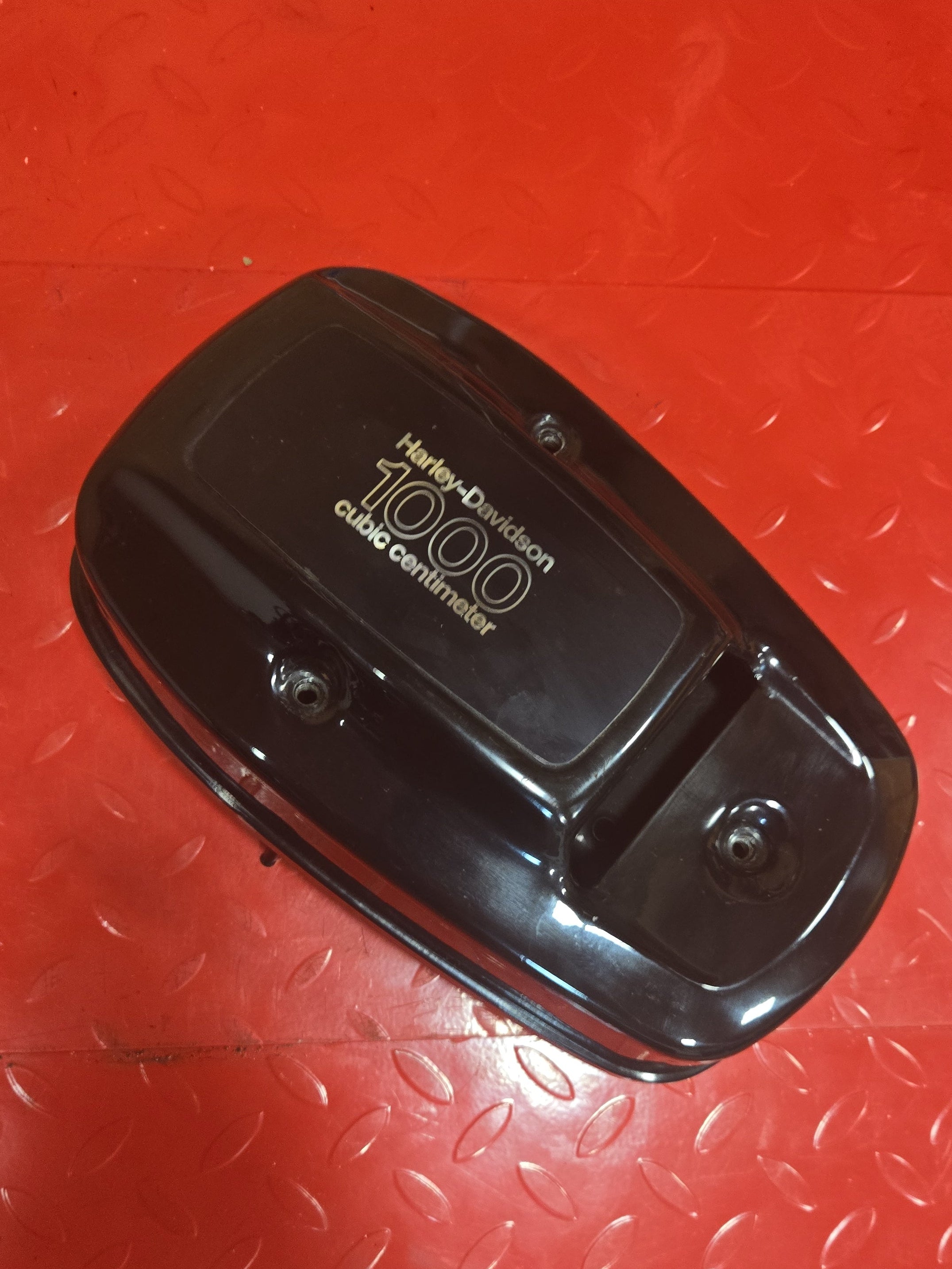 Harley Ironhead Luftfilterkasten schwarz gebraucht