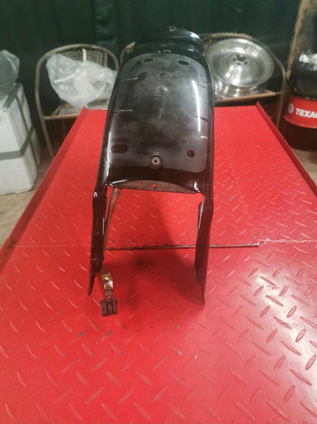 Harley Davidson Rear Fender schwarz glänzend gebraucht