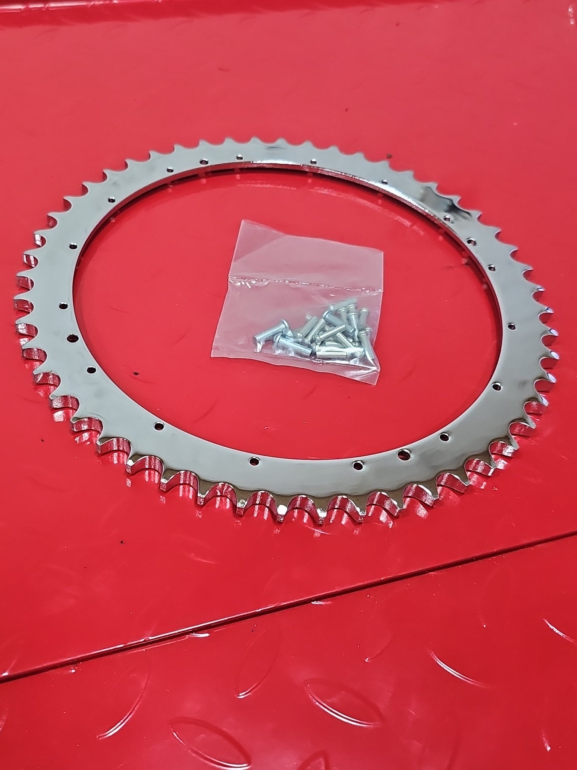 Harley Davidson Kettenblatt Trommelbremse chrom  NEW