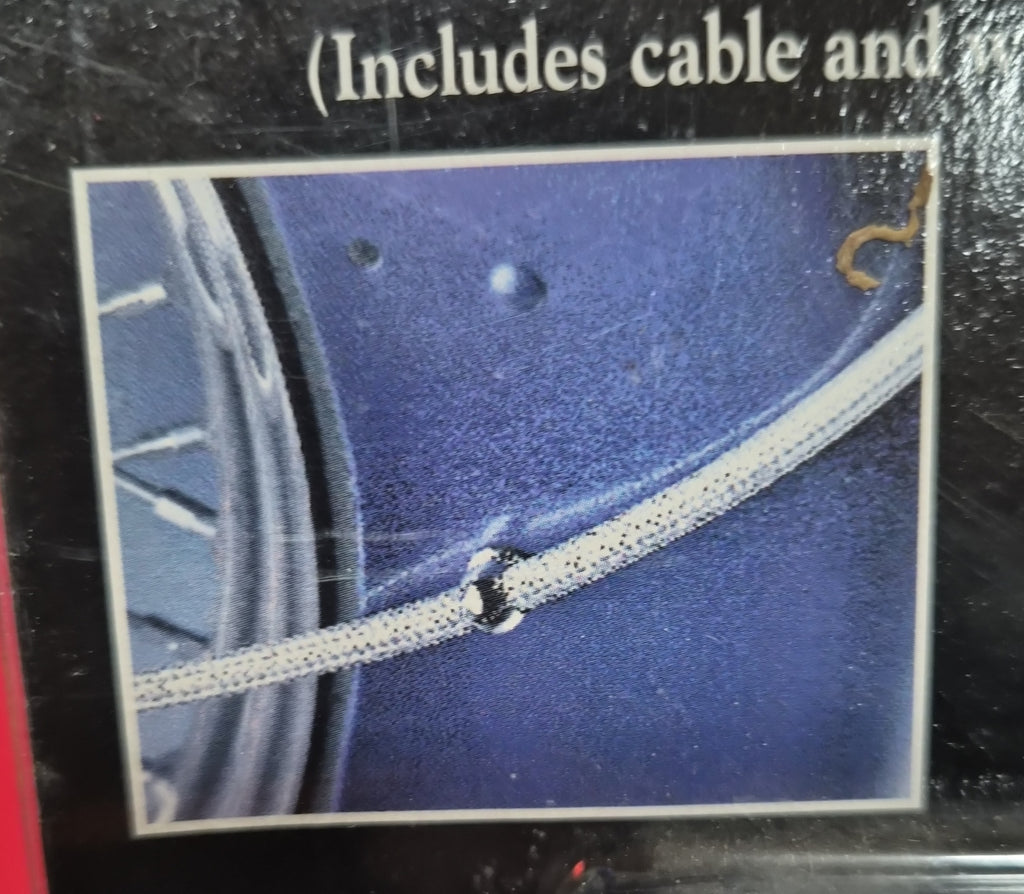 CUSTOM CHROME Fender Mounted Cable Holder chrom NEW
