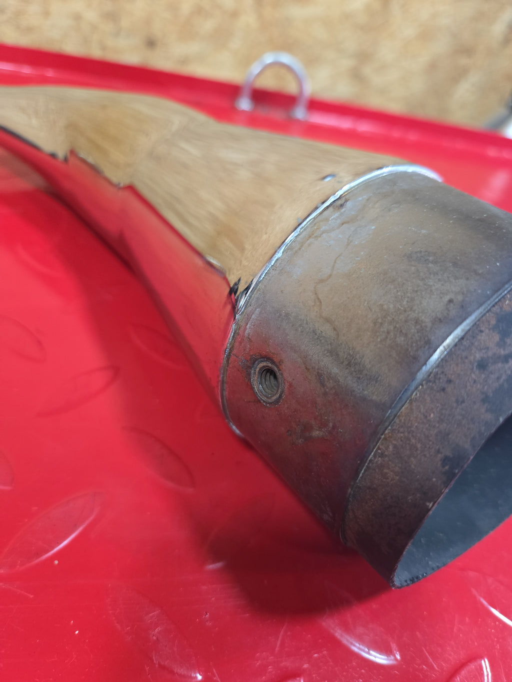 Harley Chopper Custombike SUPERTRAPP Fishtail Endkappe gebraucht