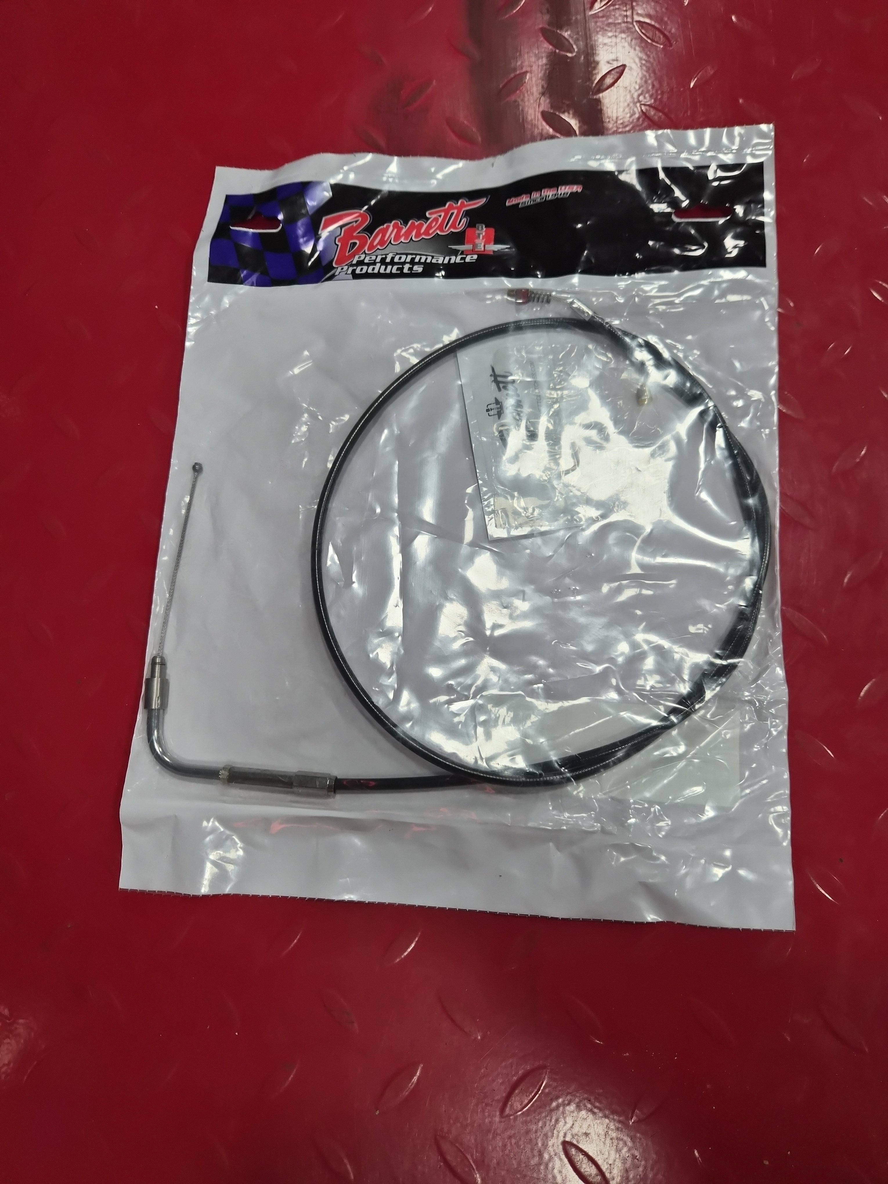 BARNETT Idle Cable für Harley Davidson schwarz +6" NEW