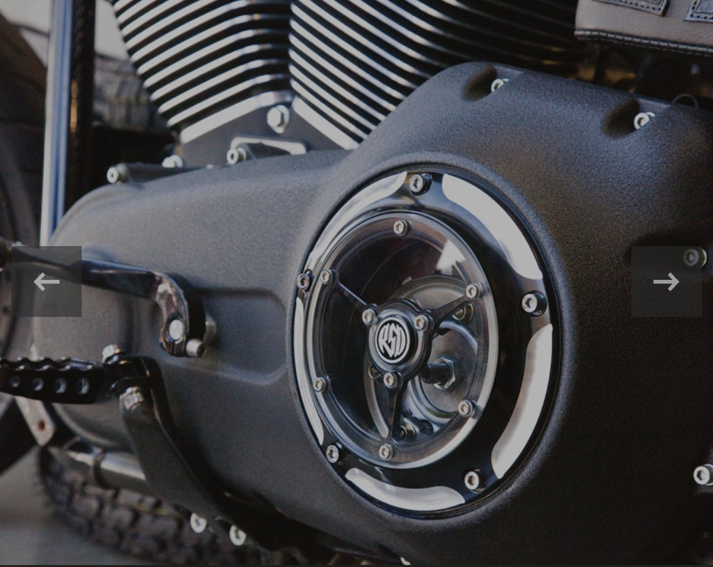 Harley Davidson RSD Derbycover CLARITY blackops NEW