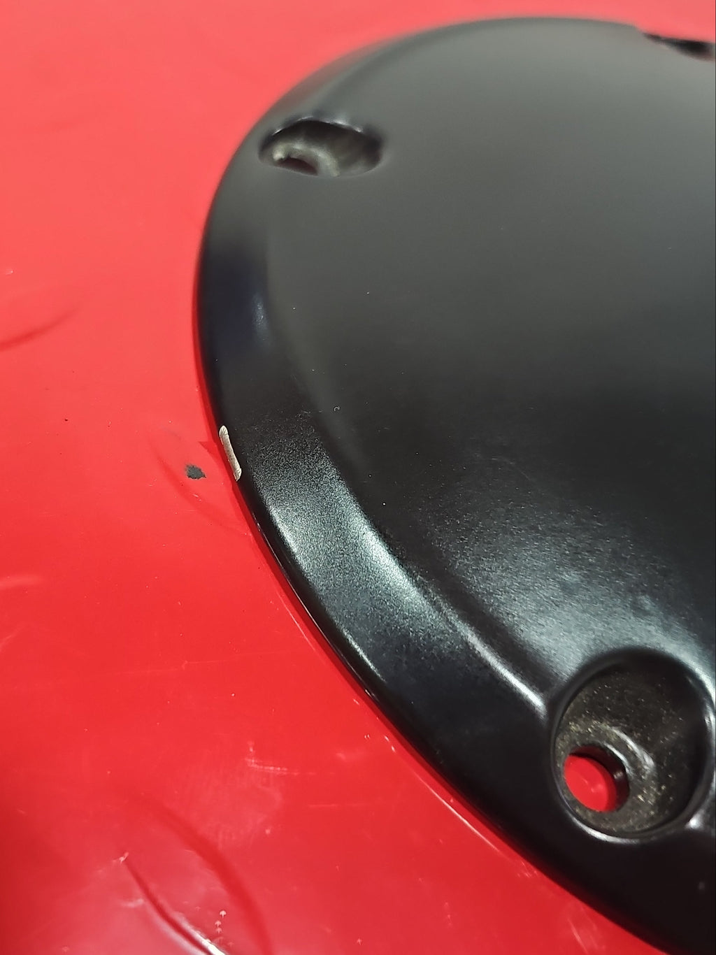 Harley Davidson Twin Cam Derbycover schwarz gebraucht
