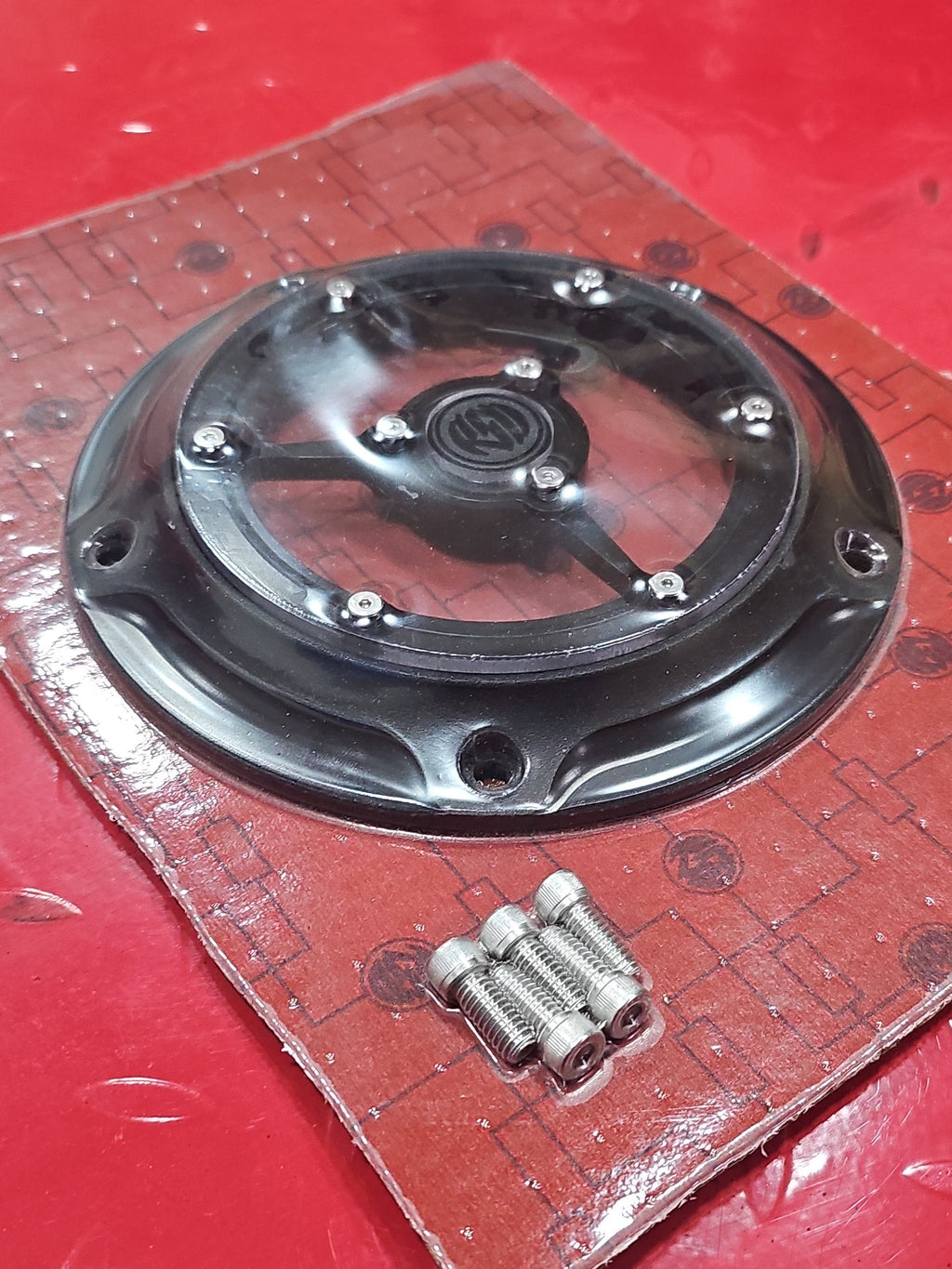 Harley Davidson RSD Derbycover CLARITY blackops NEW