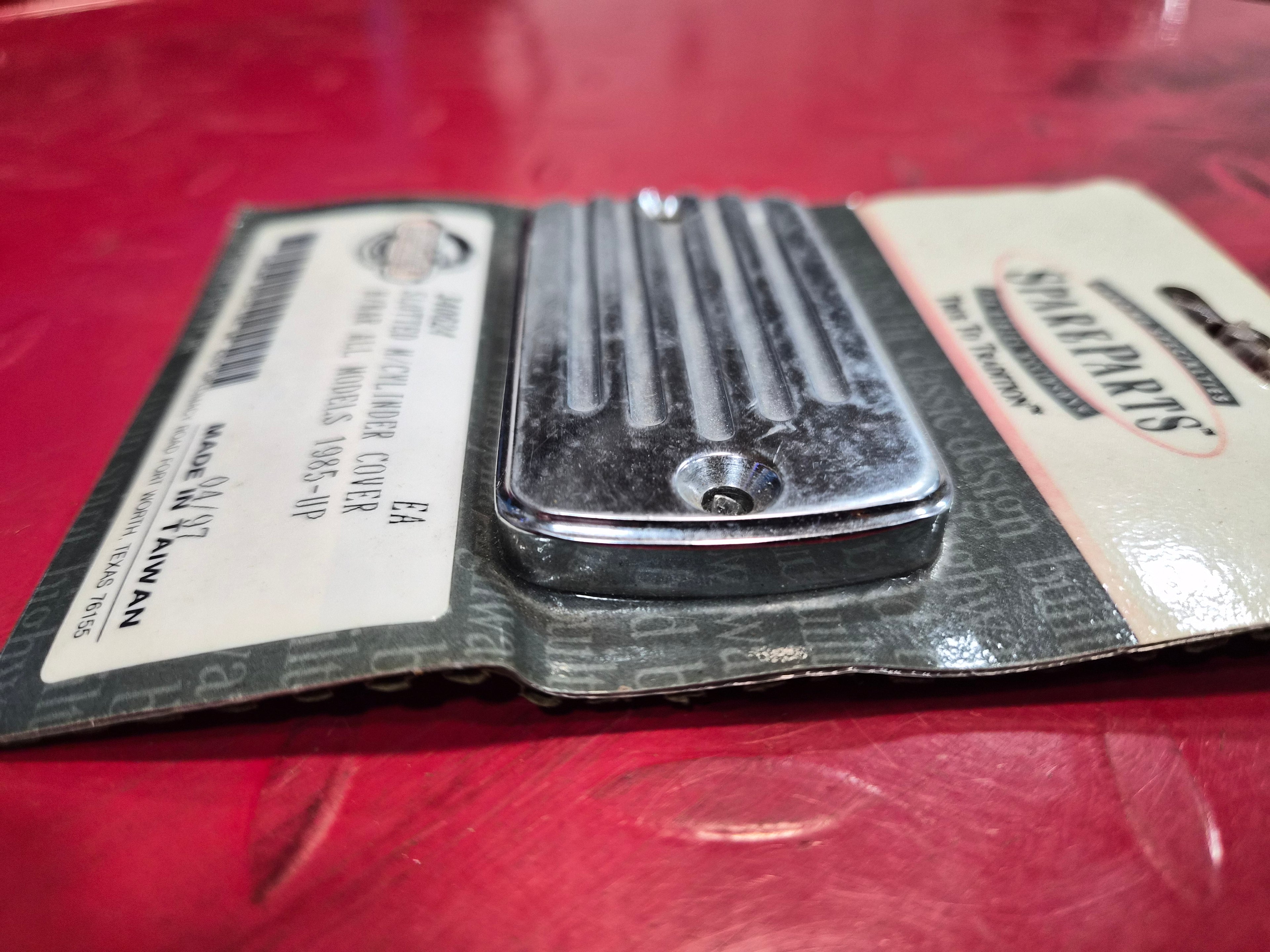 Harley Davidson Bremsbehälter Deckel front chrom NEW