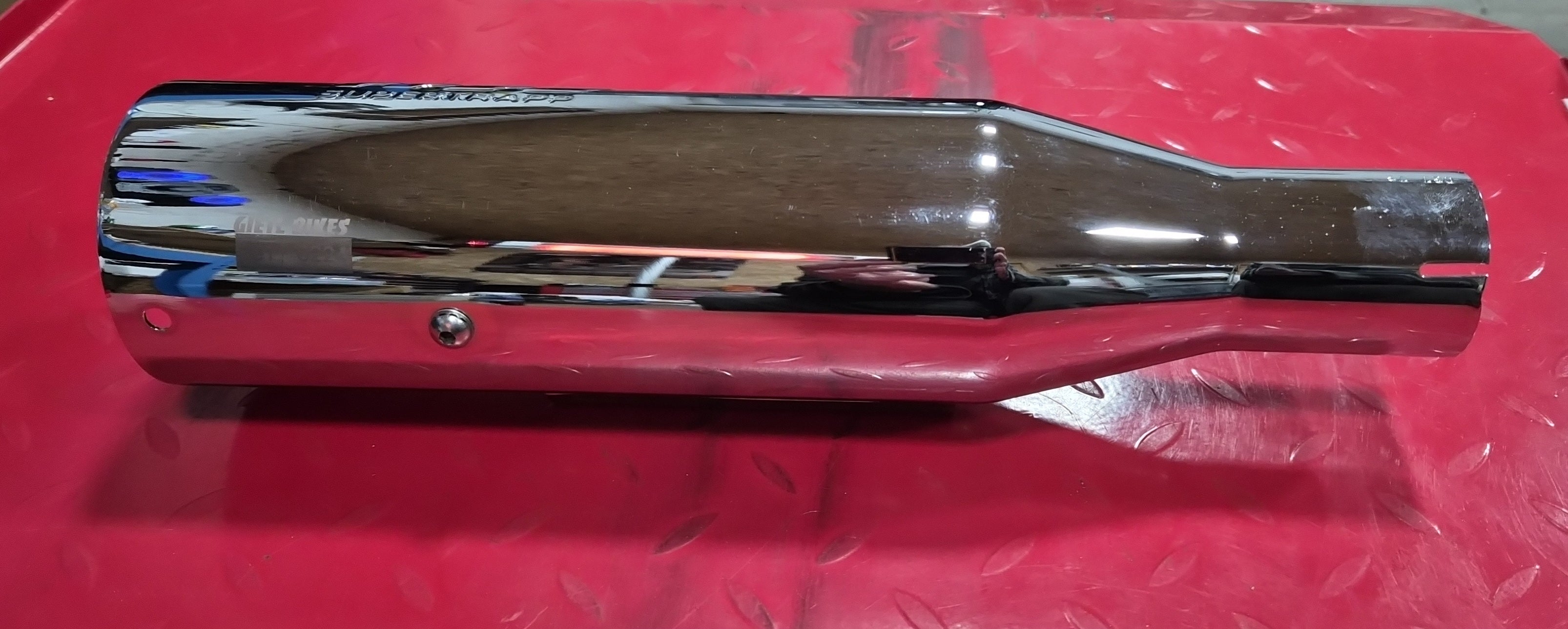 SUPERTRAPP Schalldämpfer 3" Scheibensystem chrom NEW