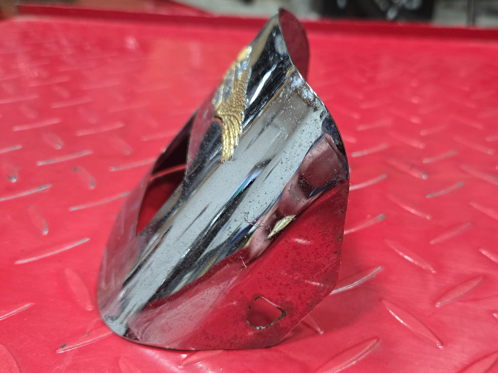 Harley Davidson Rücklicht Blende Cover chrom gebraucht