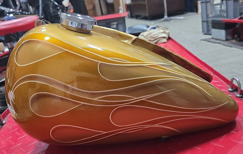 Harley Shovel 5 Galonen Tank gebraucht