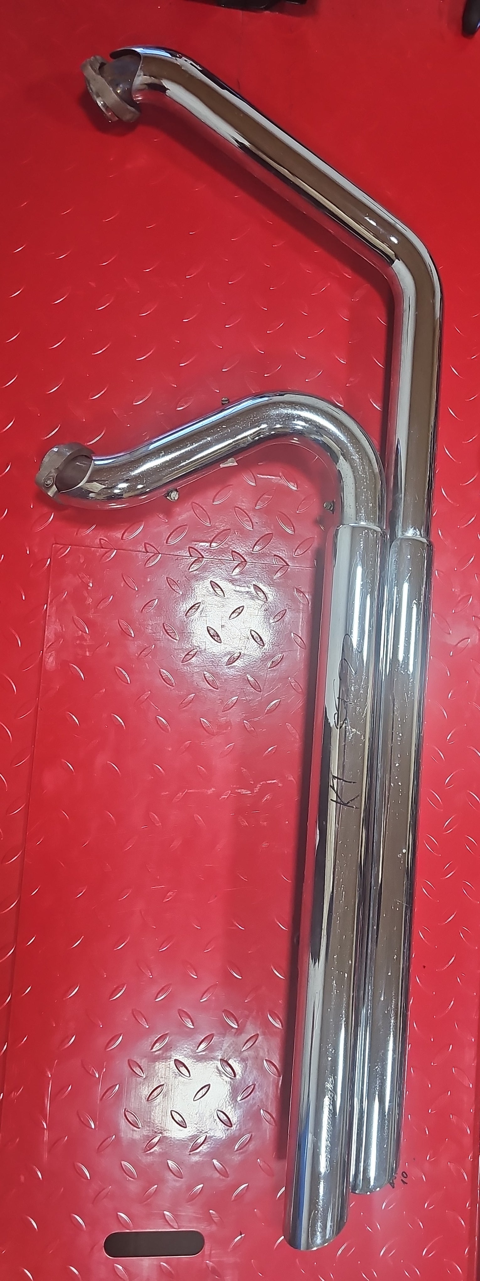 Harley Davidson SCREAMIN EAGLE Auspuffanlage chrom gebraucht