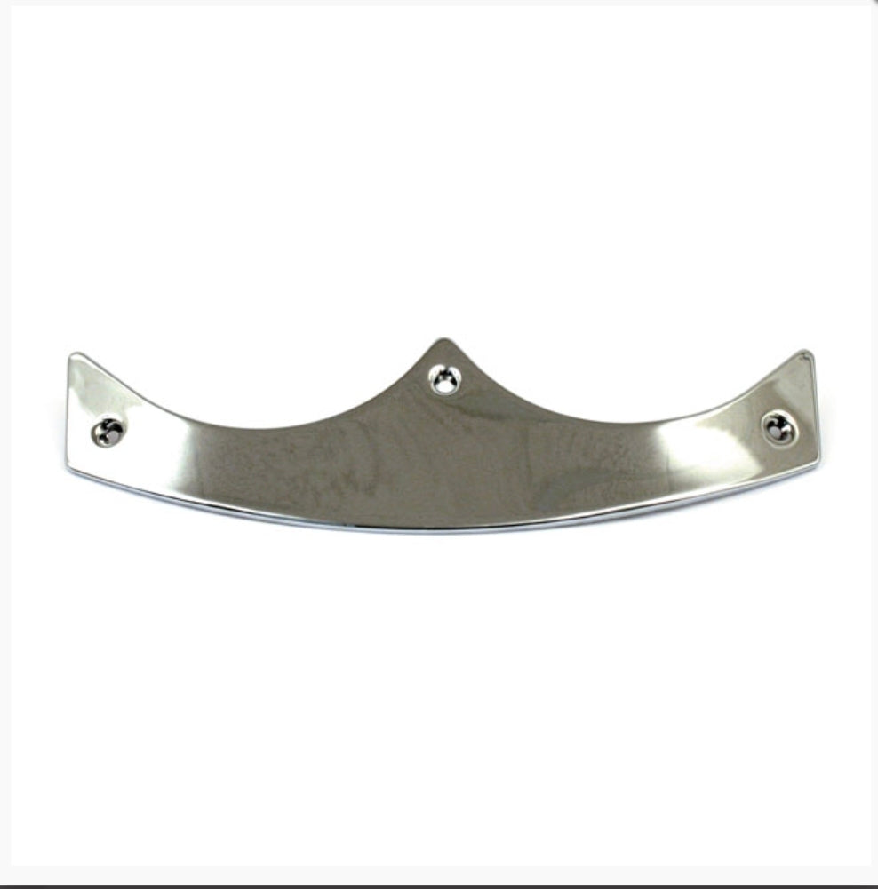 Harley Davidson Front Fender Tip smooth chrom NEW