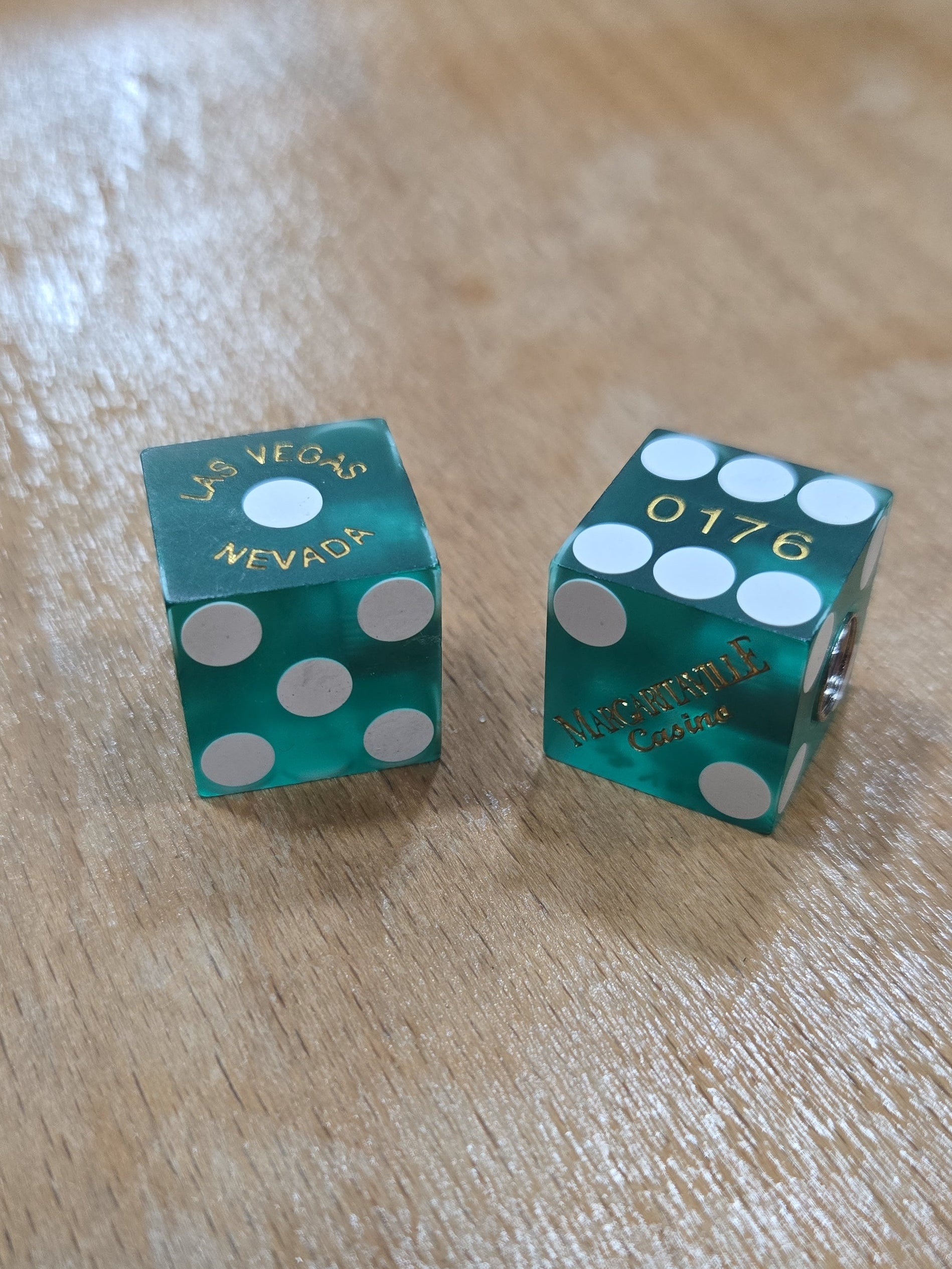 Harley Chopper Custombike Vegas Dice Ventilkappen