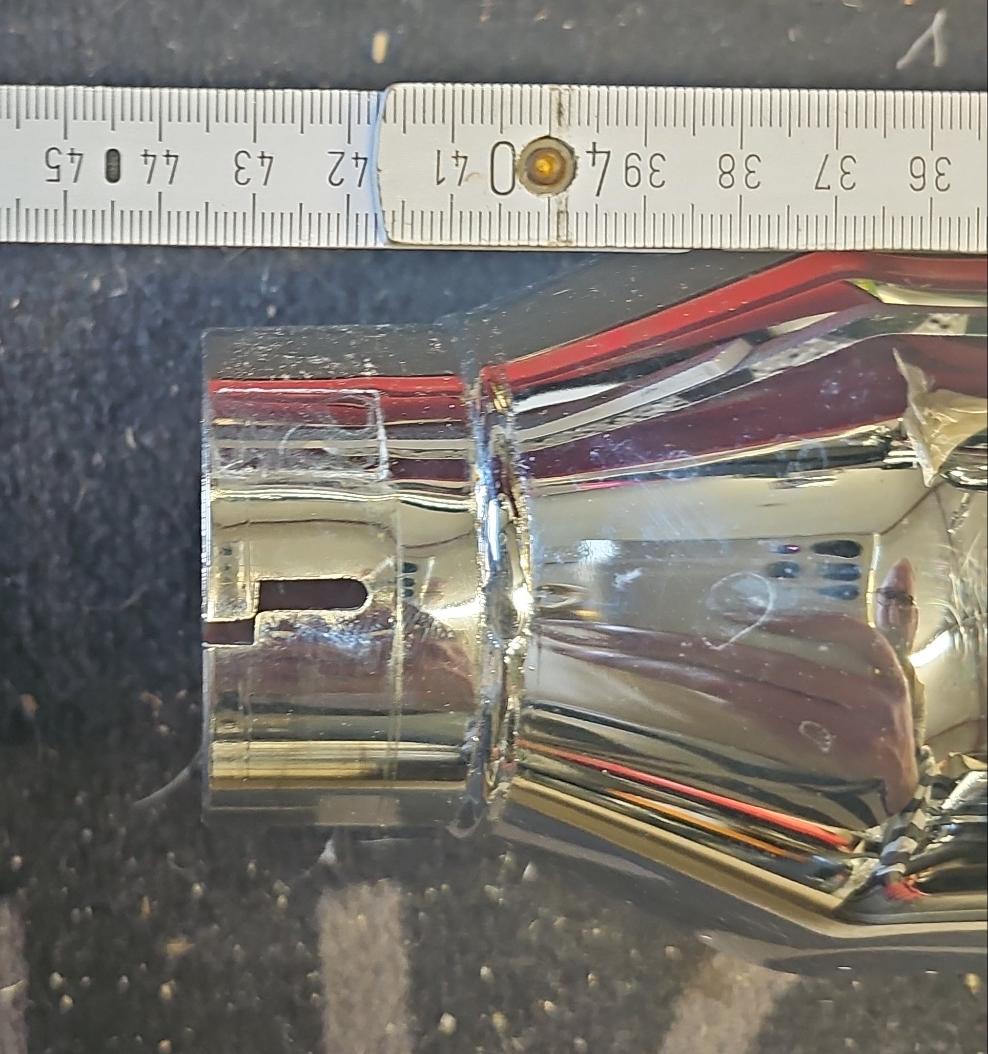 Harley Davidson V Rod Endschalldämpfer Muffler Auspuff chrom gebraucht