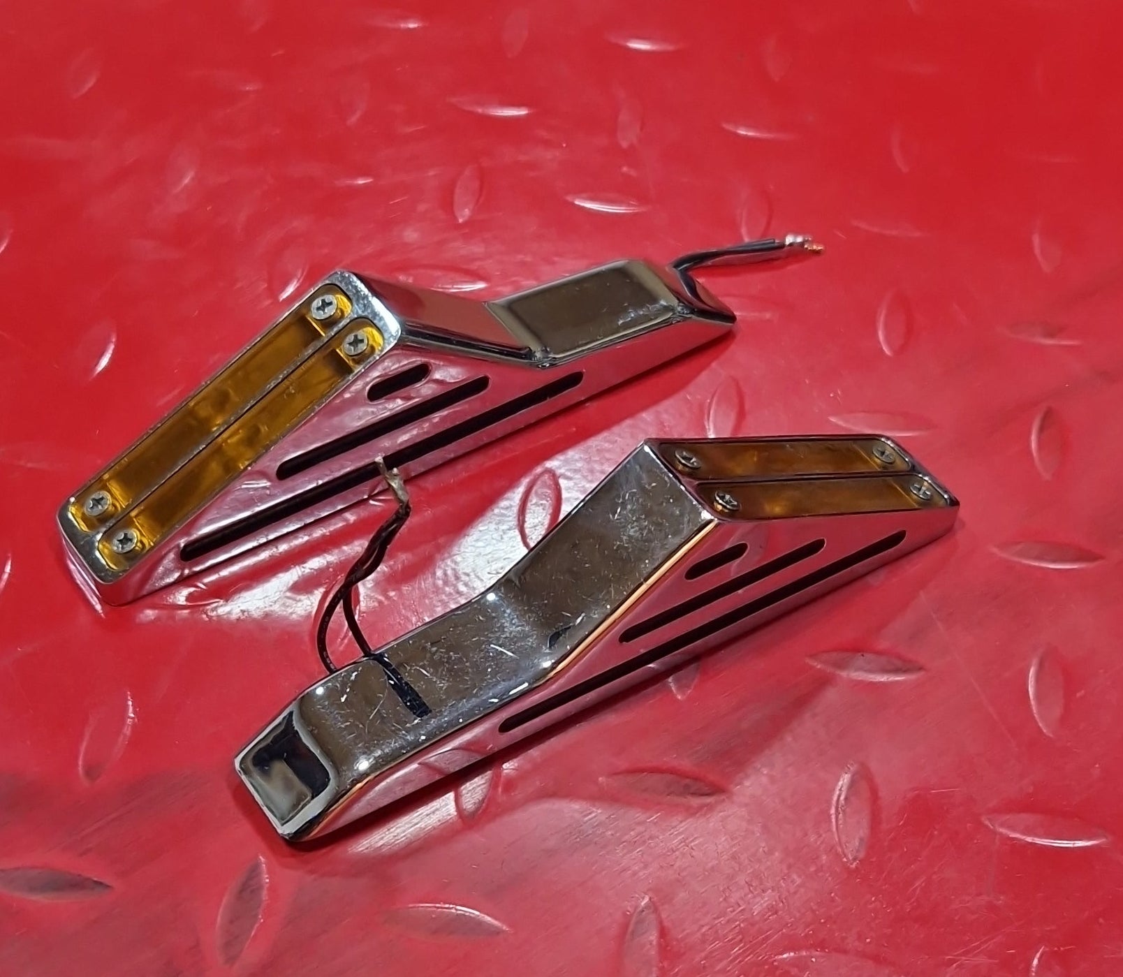 Harley Chopper Custombike Blinker/Positionsleuchten chrom