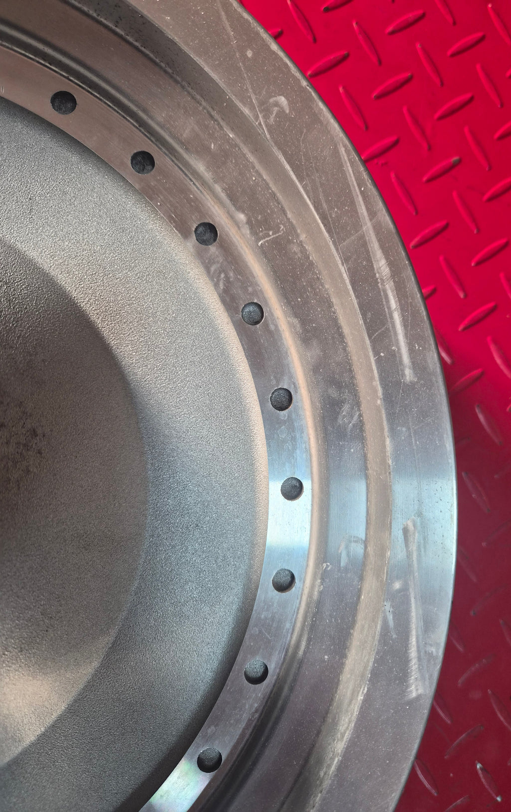 Harley Davidson FATBOY Felge vorne Silber gebraucht