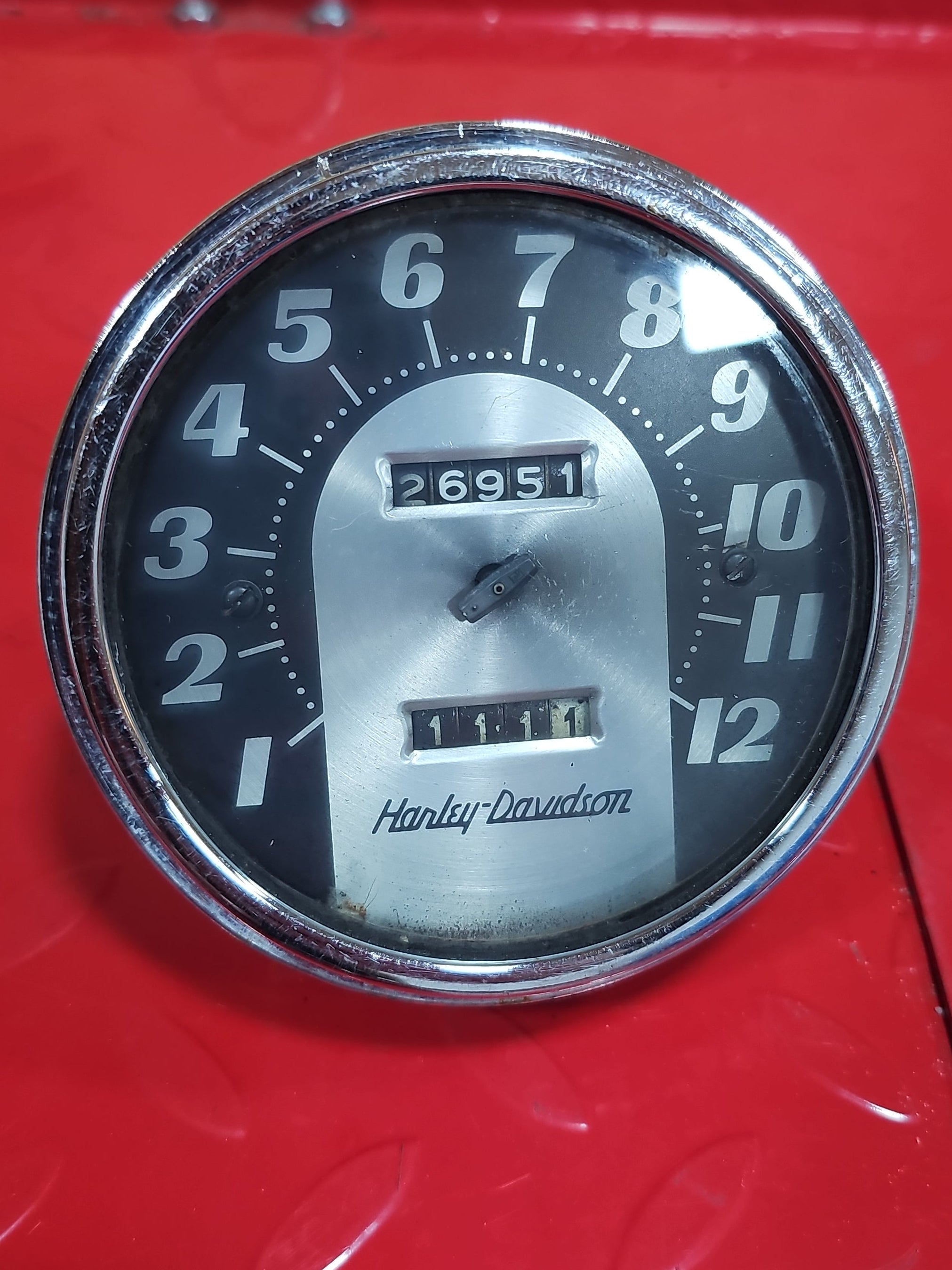 Harley Davidson Panhead Tacho defekt