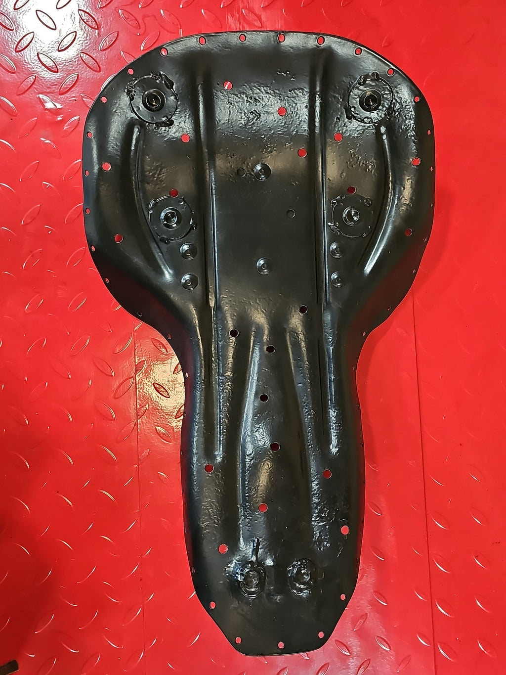 Harley Davidson Panhead Buddyseat Grundplatte