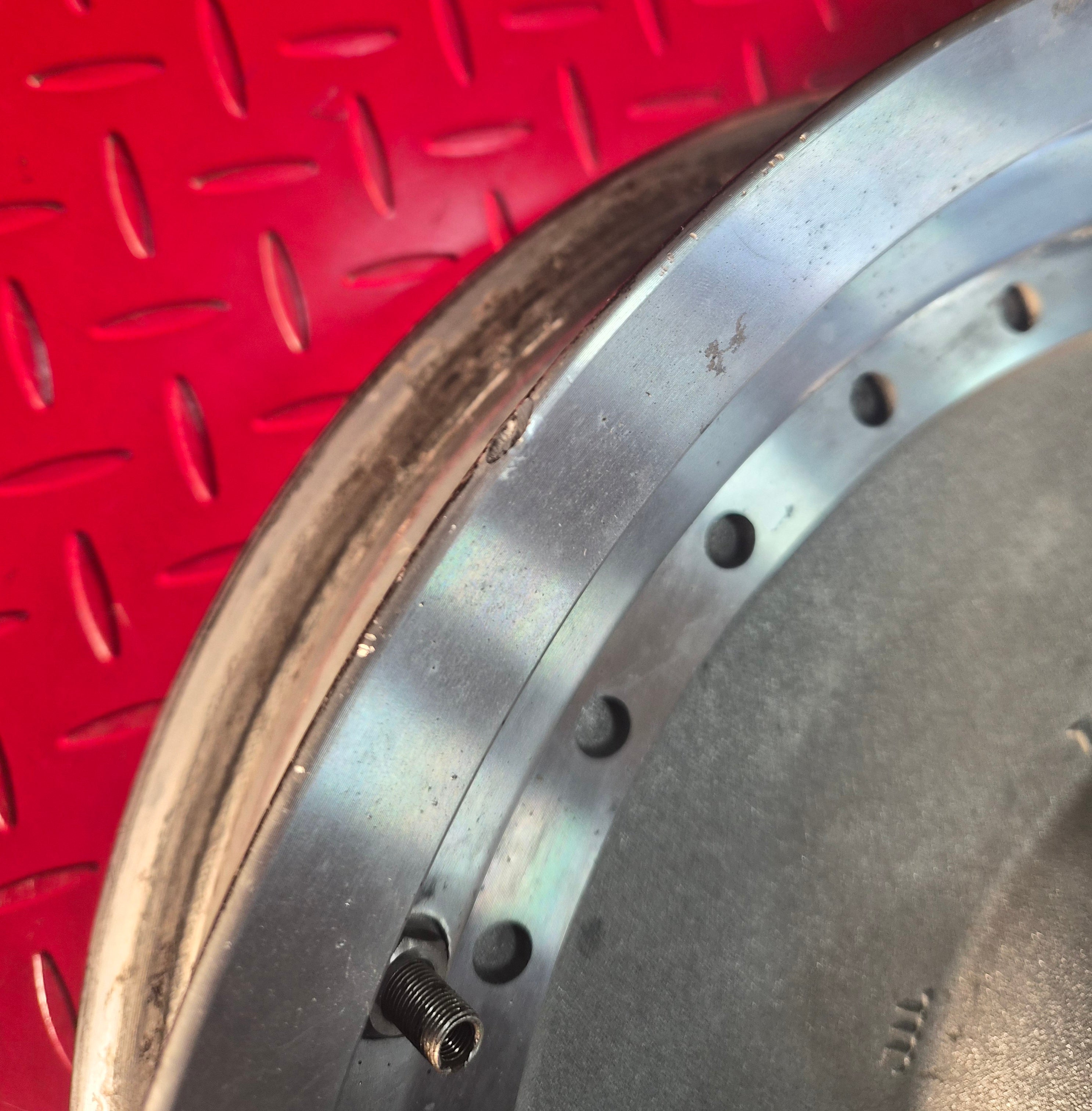 Harley Davidson FATBOY Felge vorne Silber gebraucht