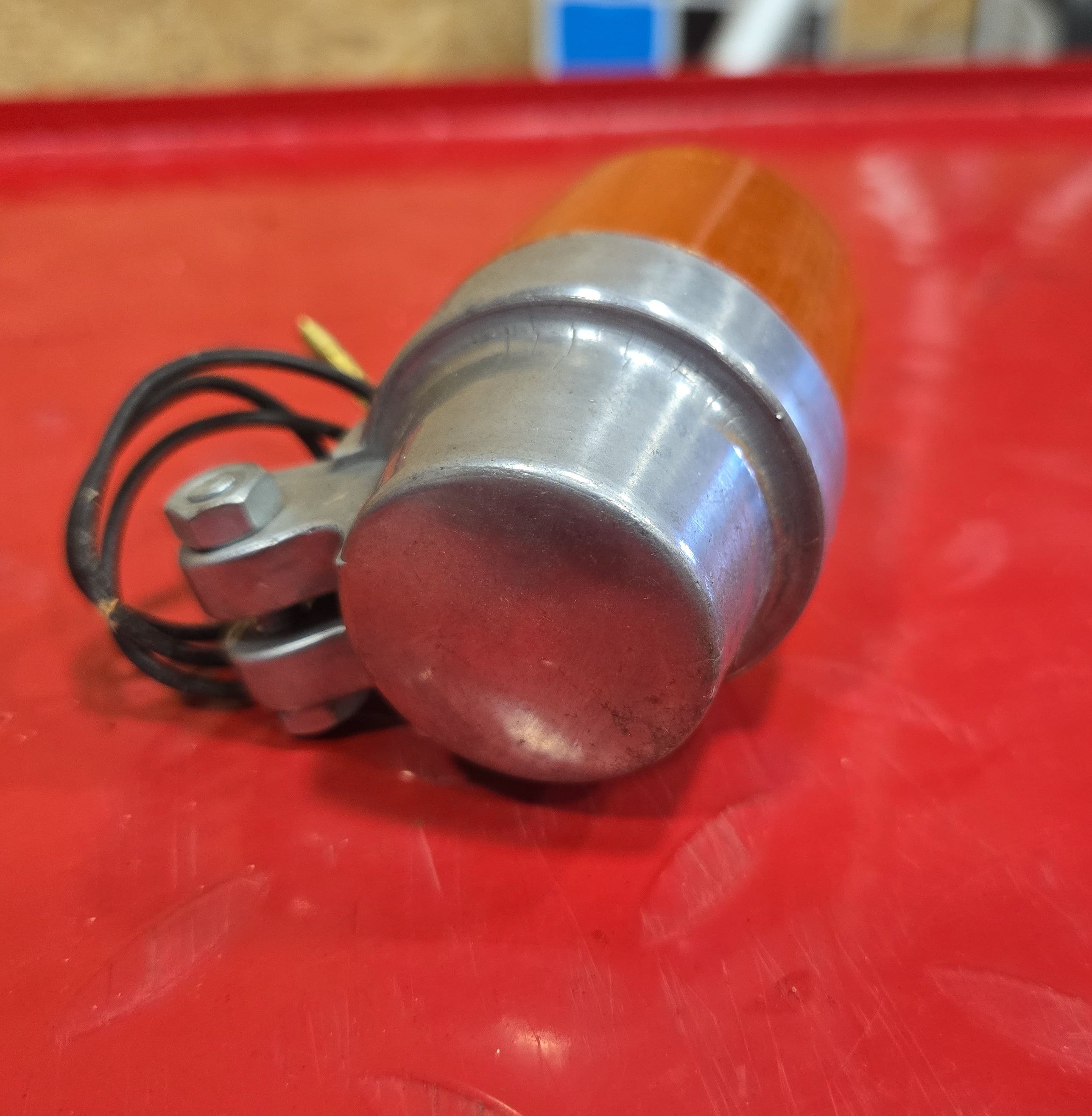 Harley Motorrad Oldtimer Oldschool Blinker ALU