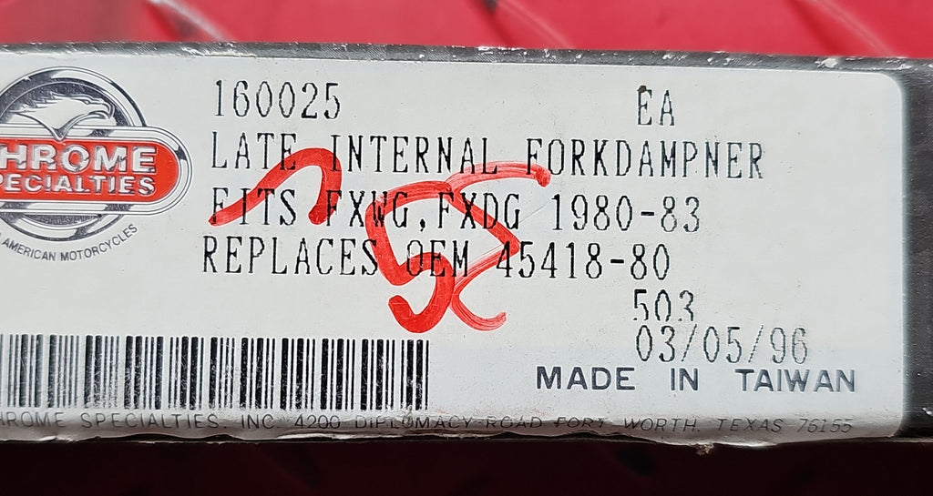 Harley Davidson Late Int. Forkdampner NEW