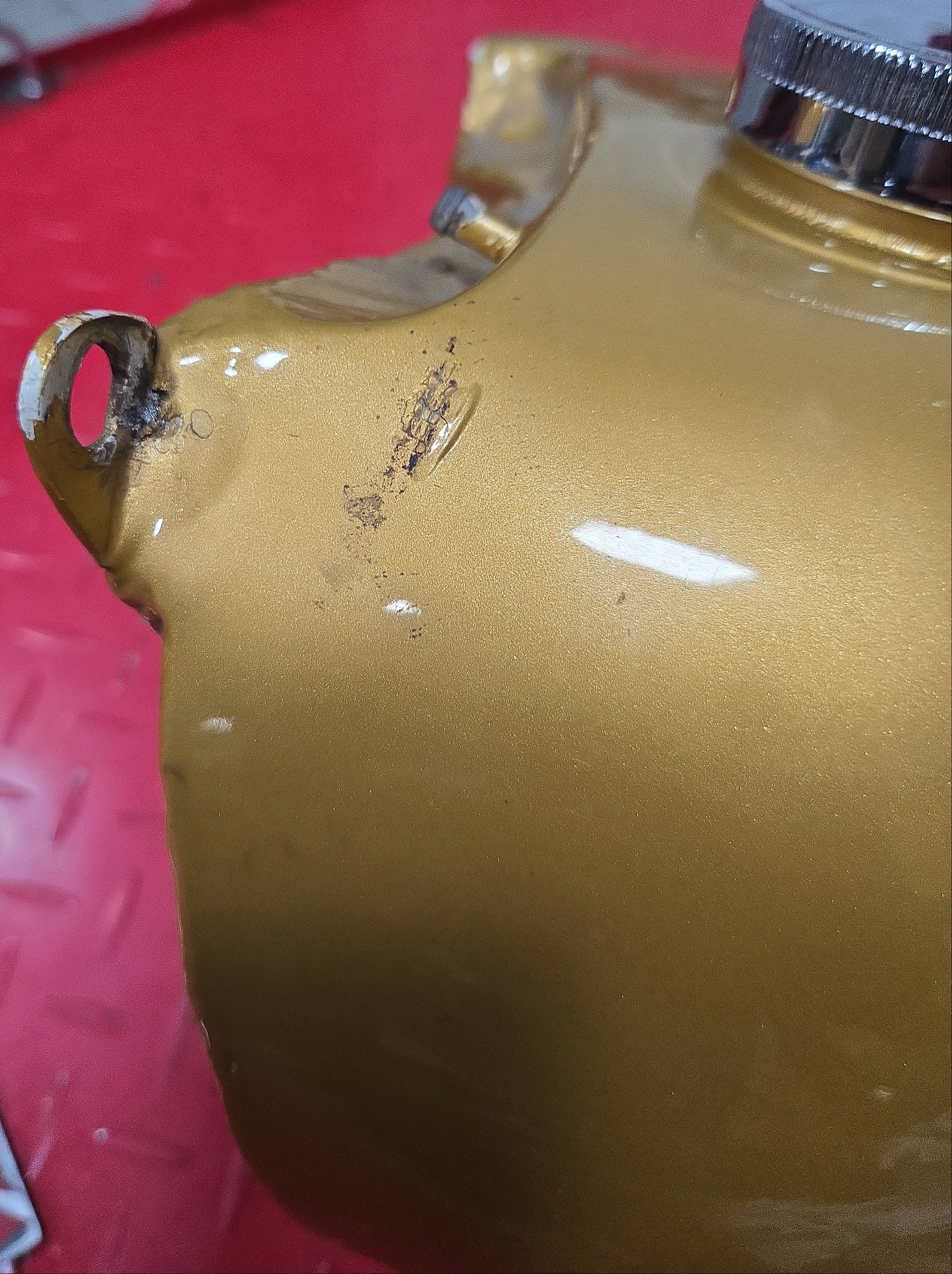 Harley Shovel 5 Galonen Tank gebraucht