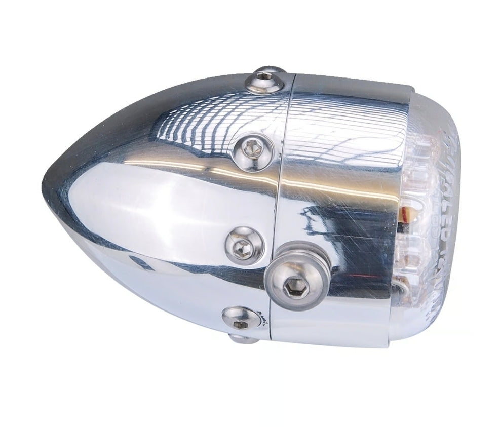 HELLS KITCHEN Taillight Rücklicht Retro Alu polished NEW