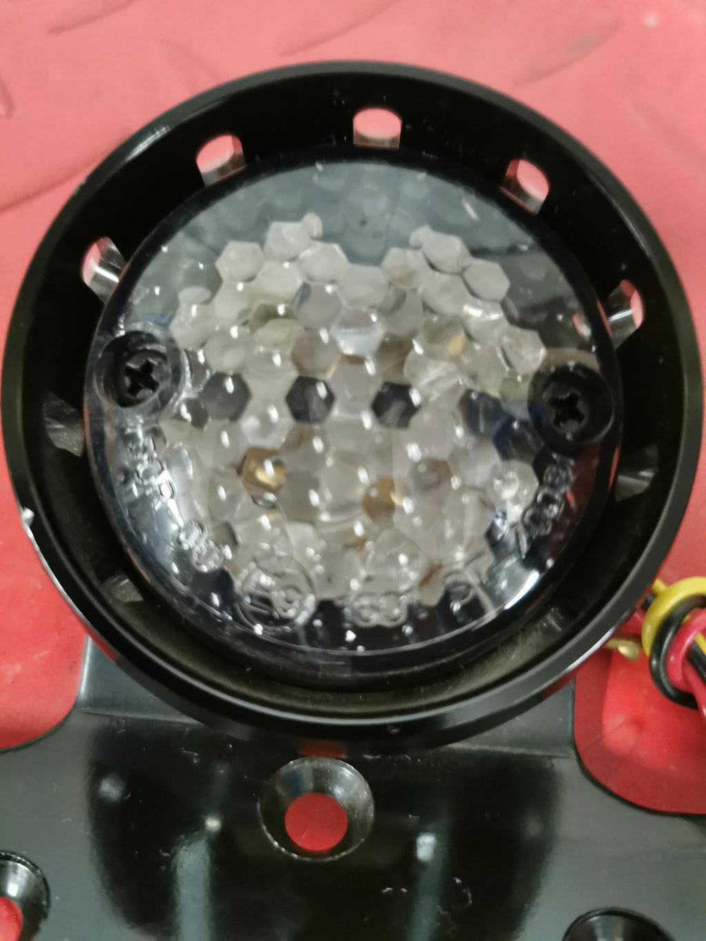 Harley Chopper Café Racer Rücklicht Alu CNC LED