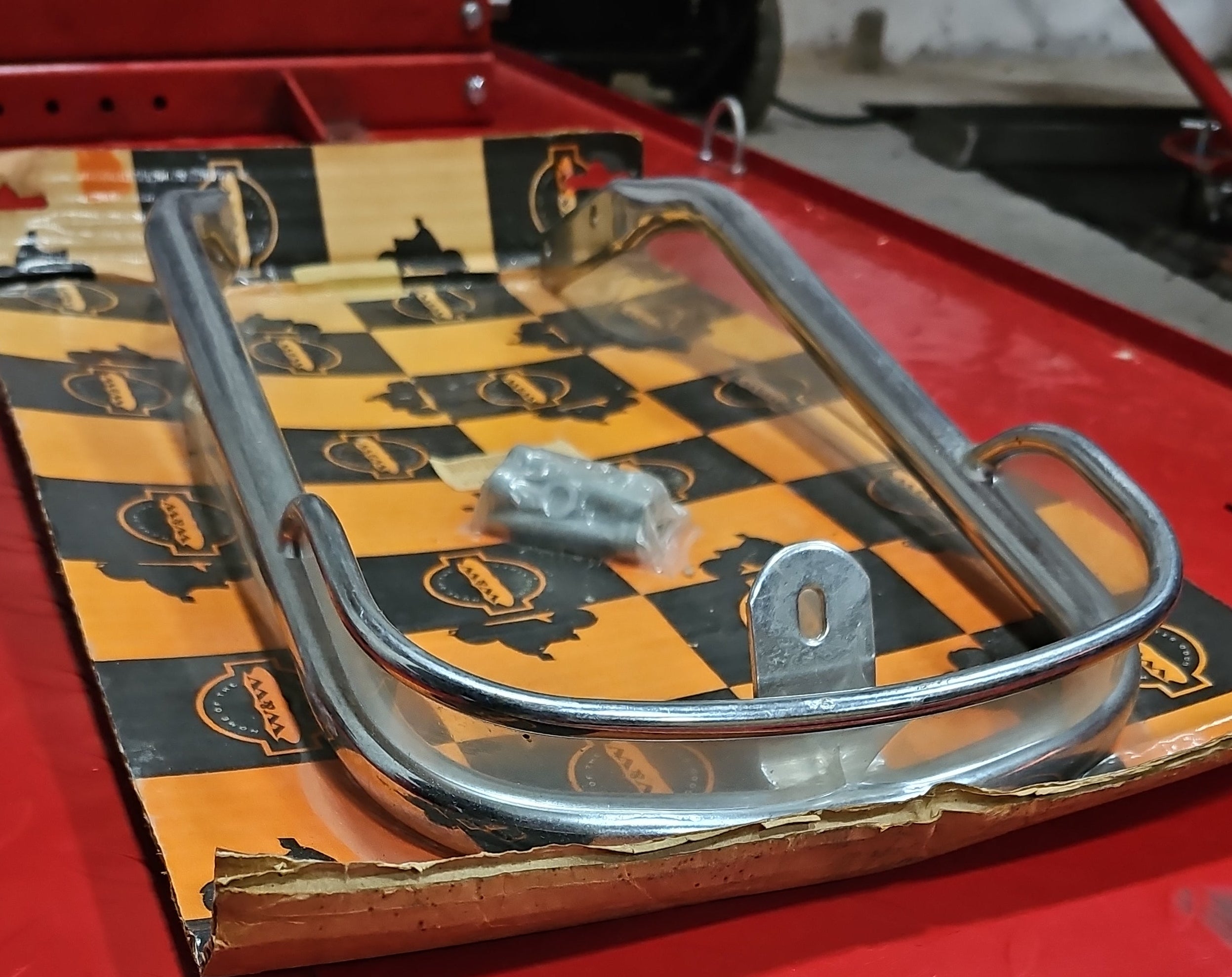 Harley Davidson Front Fender Rail Schutzbügel chrom NEW