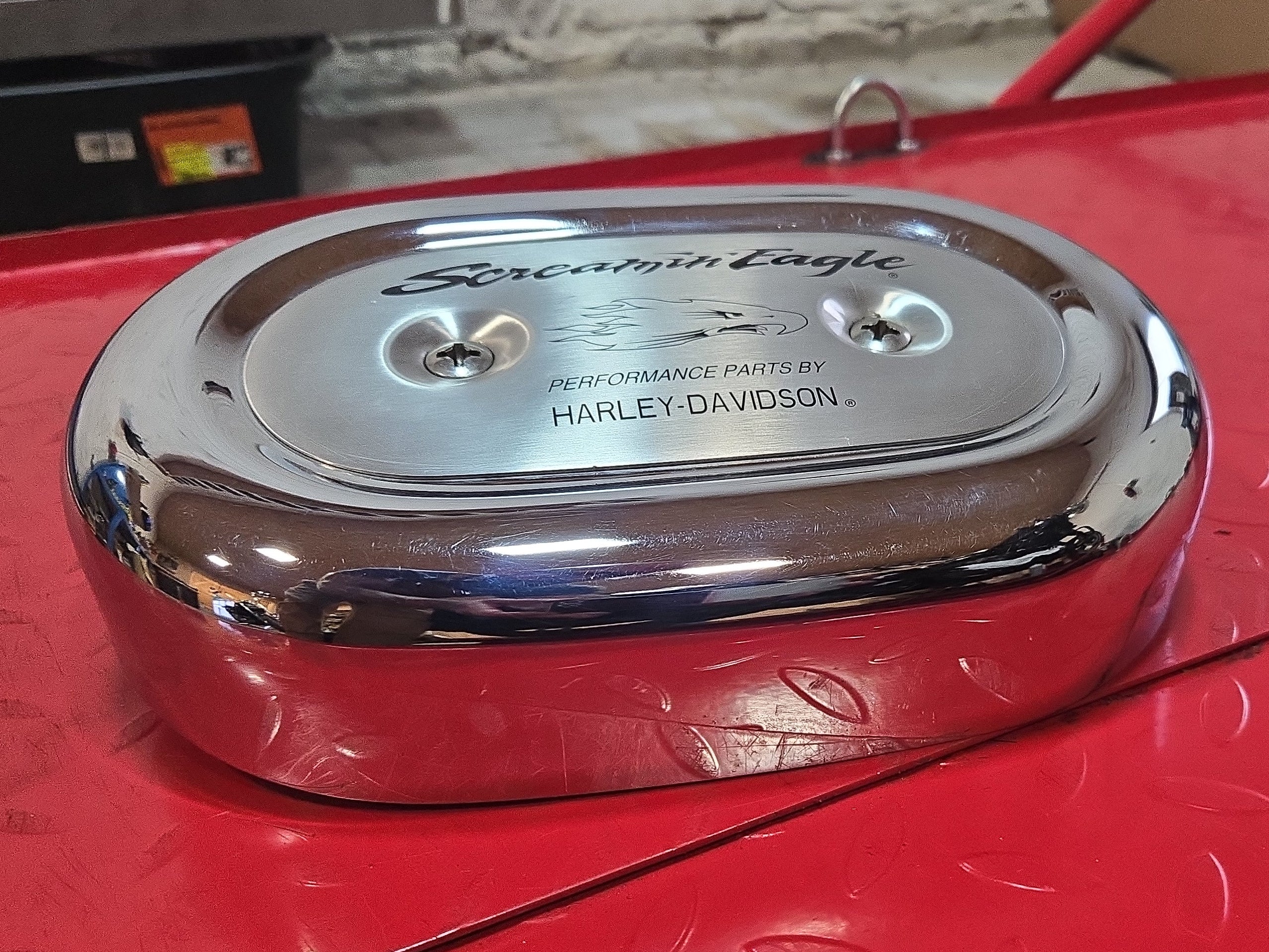 Harley Davidson Sportster Screamin Eagle Luftfilter gebraucht