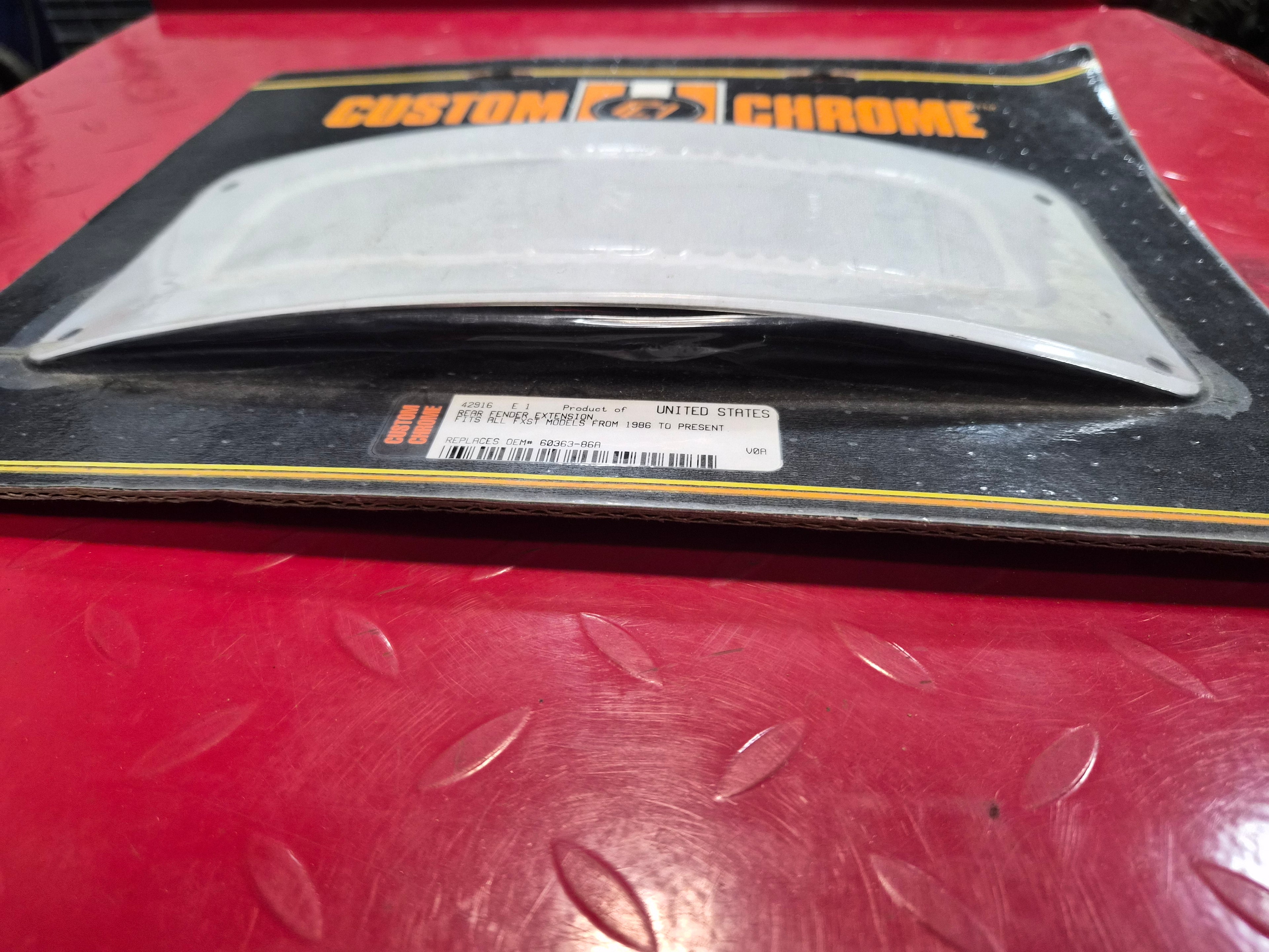 Harley Davidson Heckfender Spritzschutz NEW