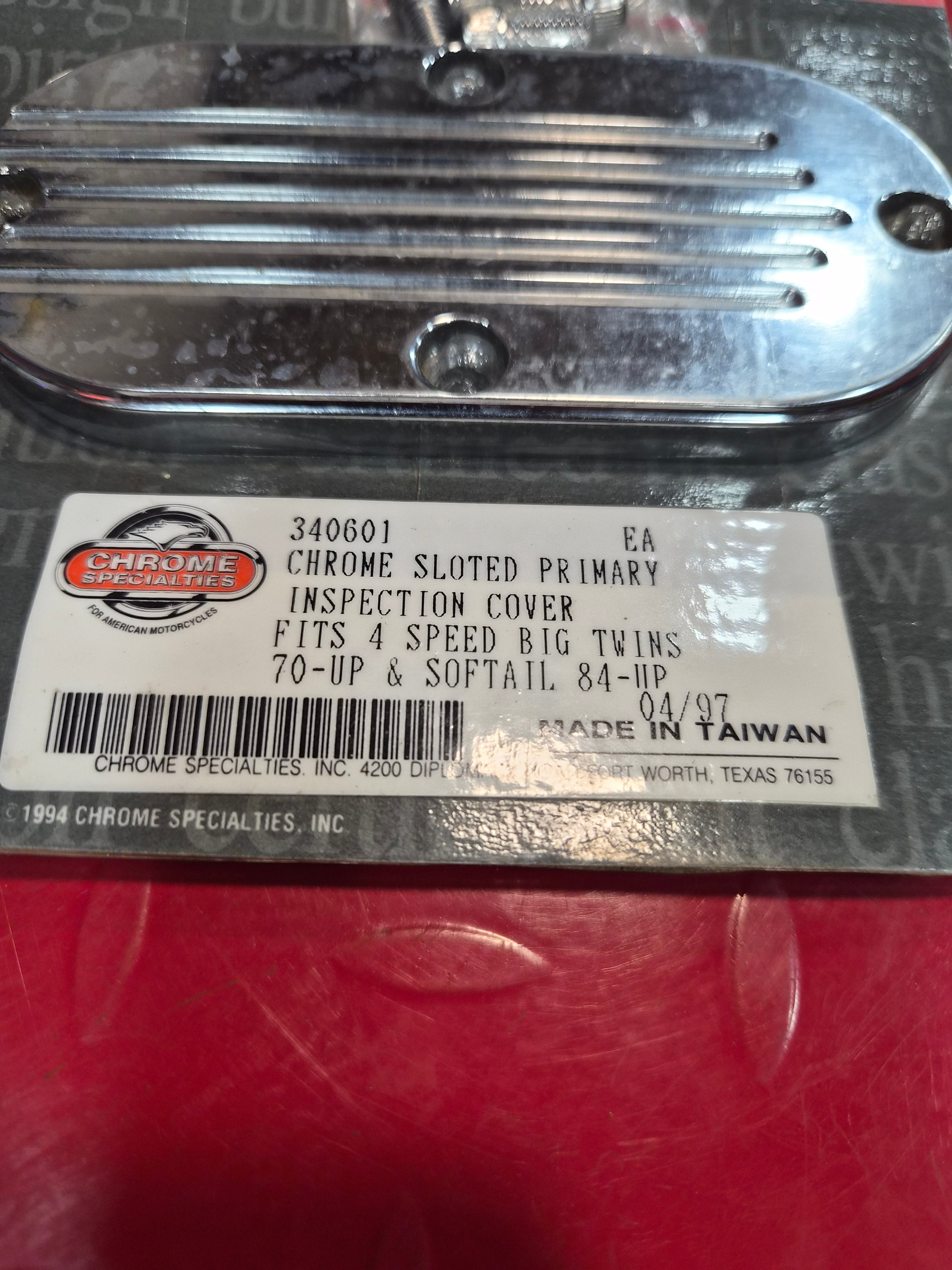 Harley Davidson Inspektionscover chrom BT NEW