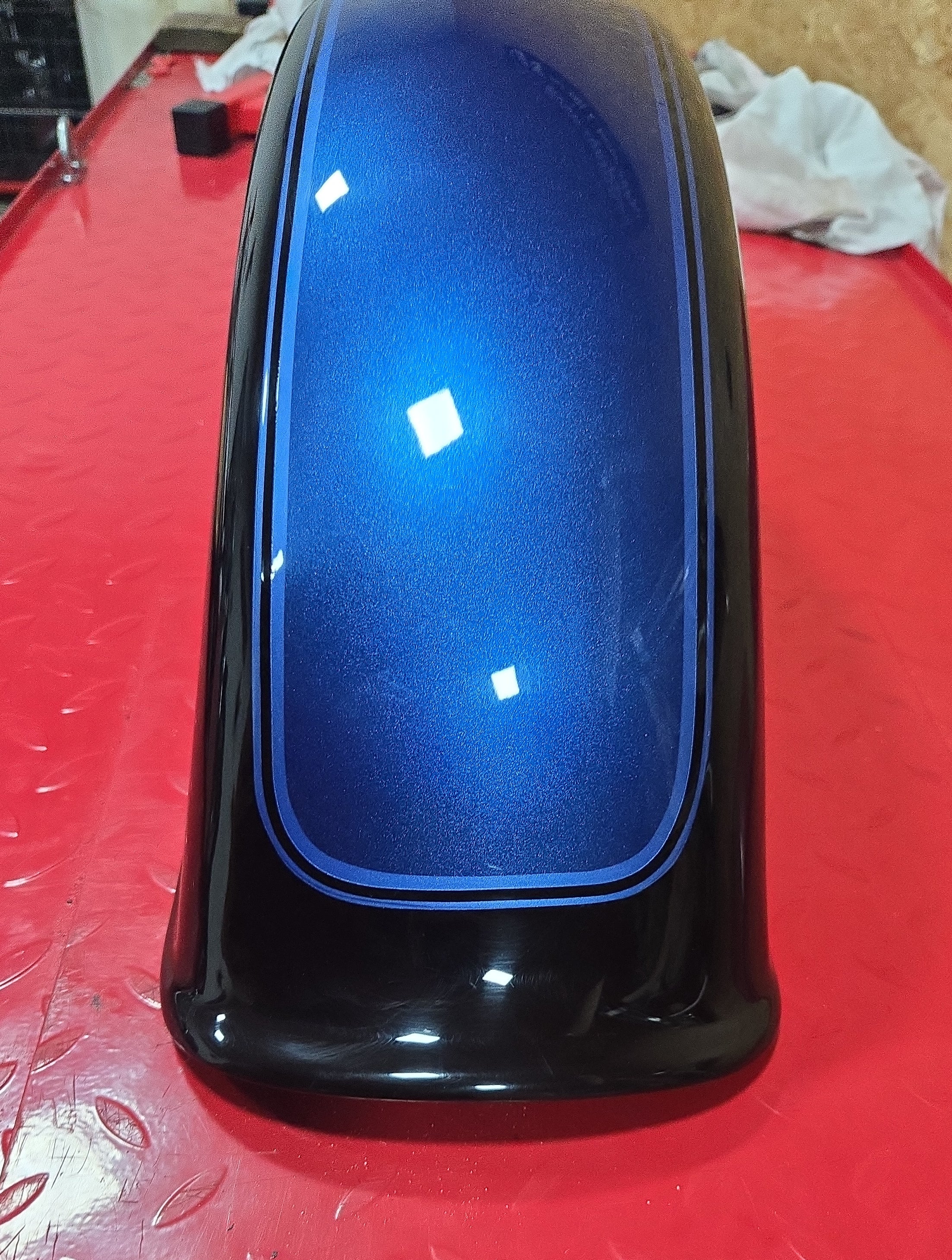 Harley Davidson Fatboy Fender Front GFK gebraucht