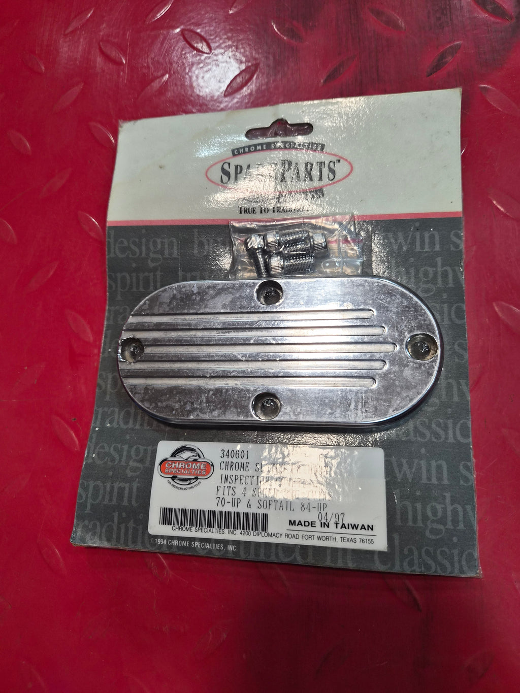 Harley Davidson Inspektionscover chrom BT NEW
