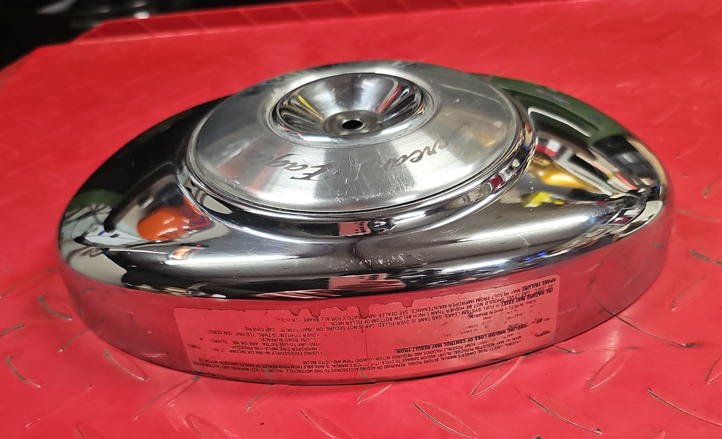 Harley Davidson LuftfilterDeckel chrom Sreamin Eagle gebraucht