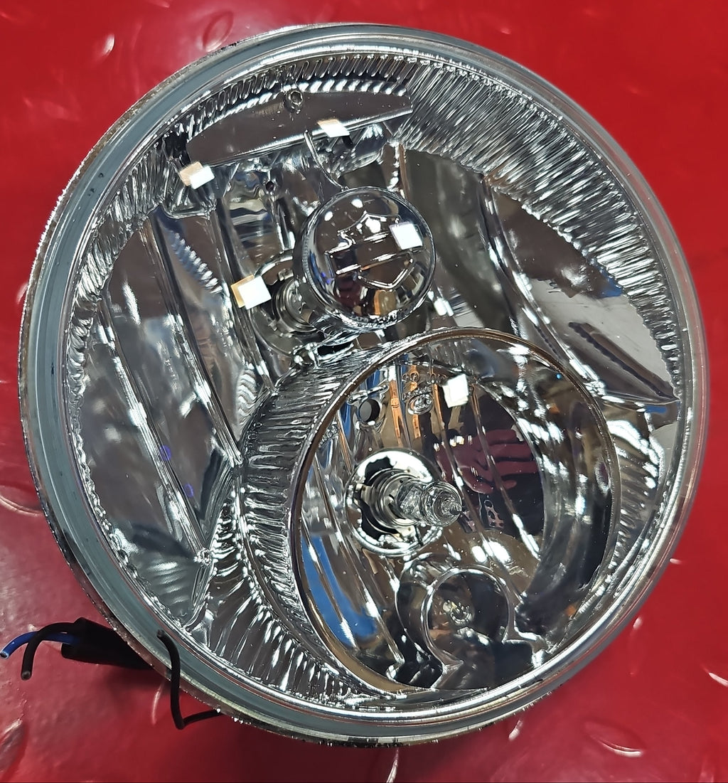 Harley Davidson Scheinwerfer Einsatz 7" klar gebraucht
