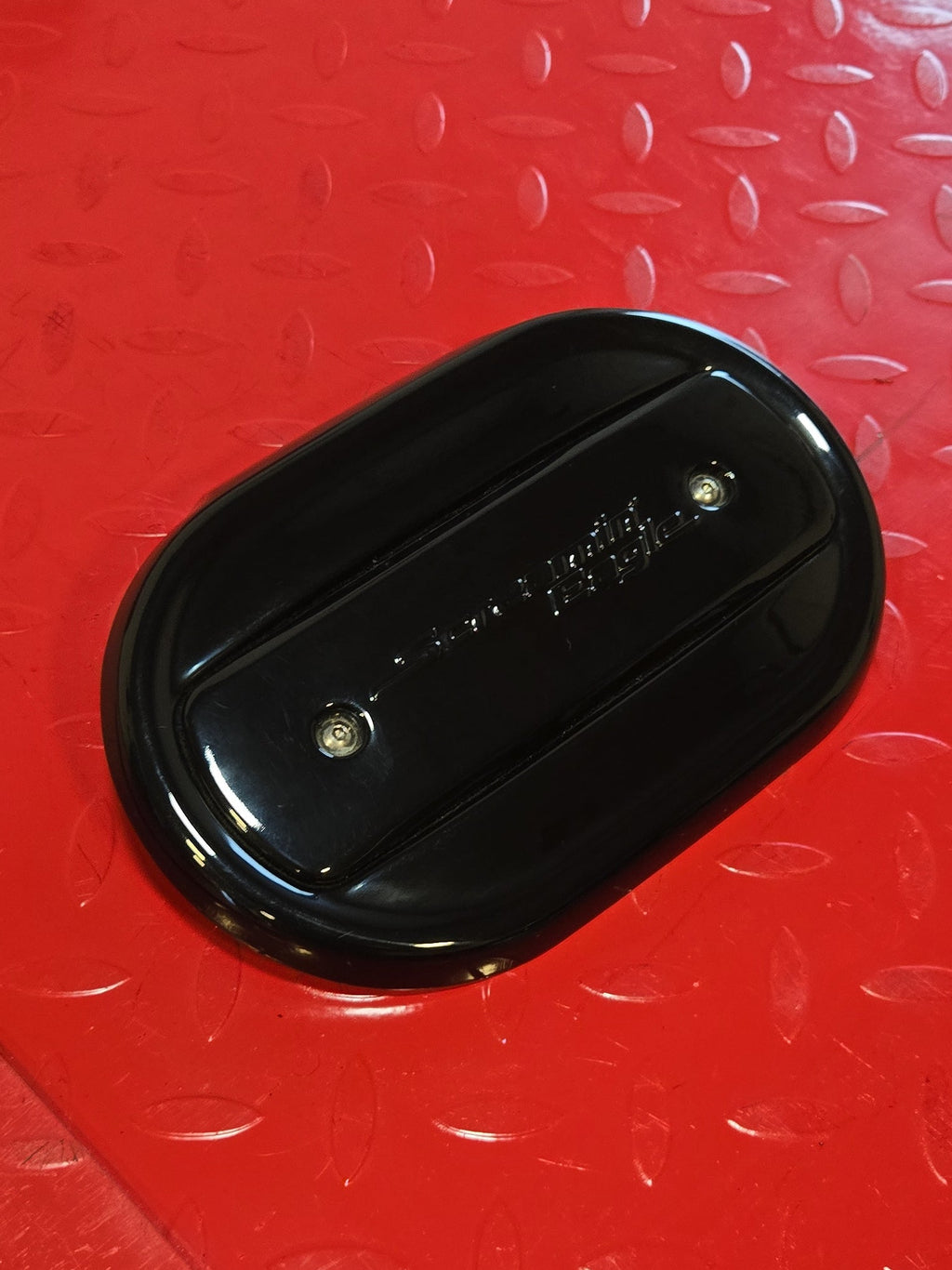 Harley Davidson Luftfilter Cover schwarz gebraucht