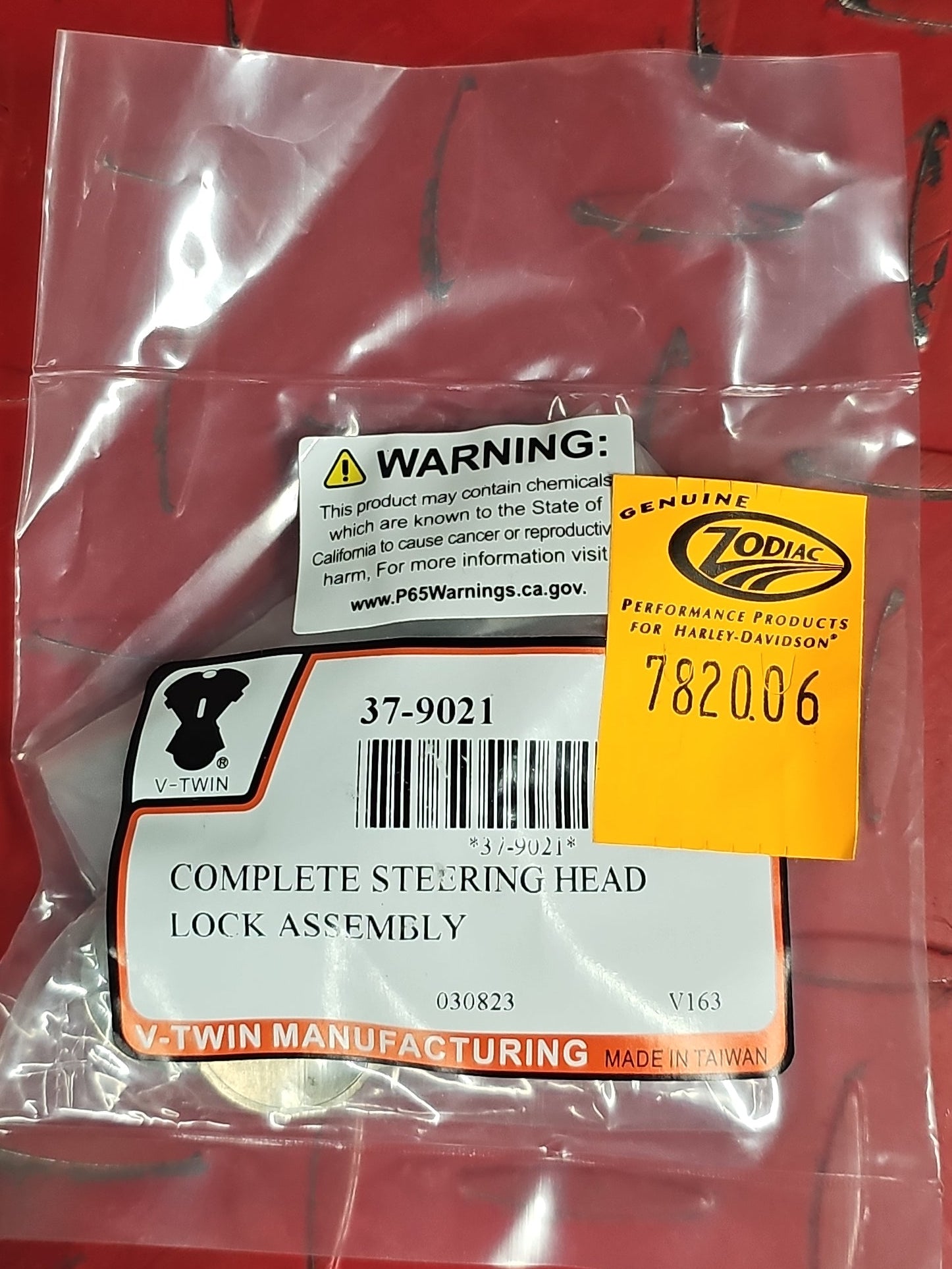 Harley Davidson Steering Lock Lenkerschloß BT30-68 NEW