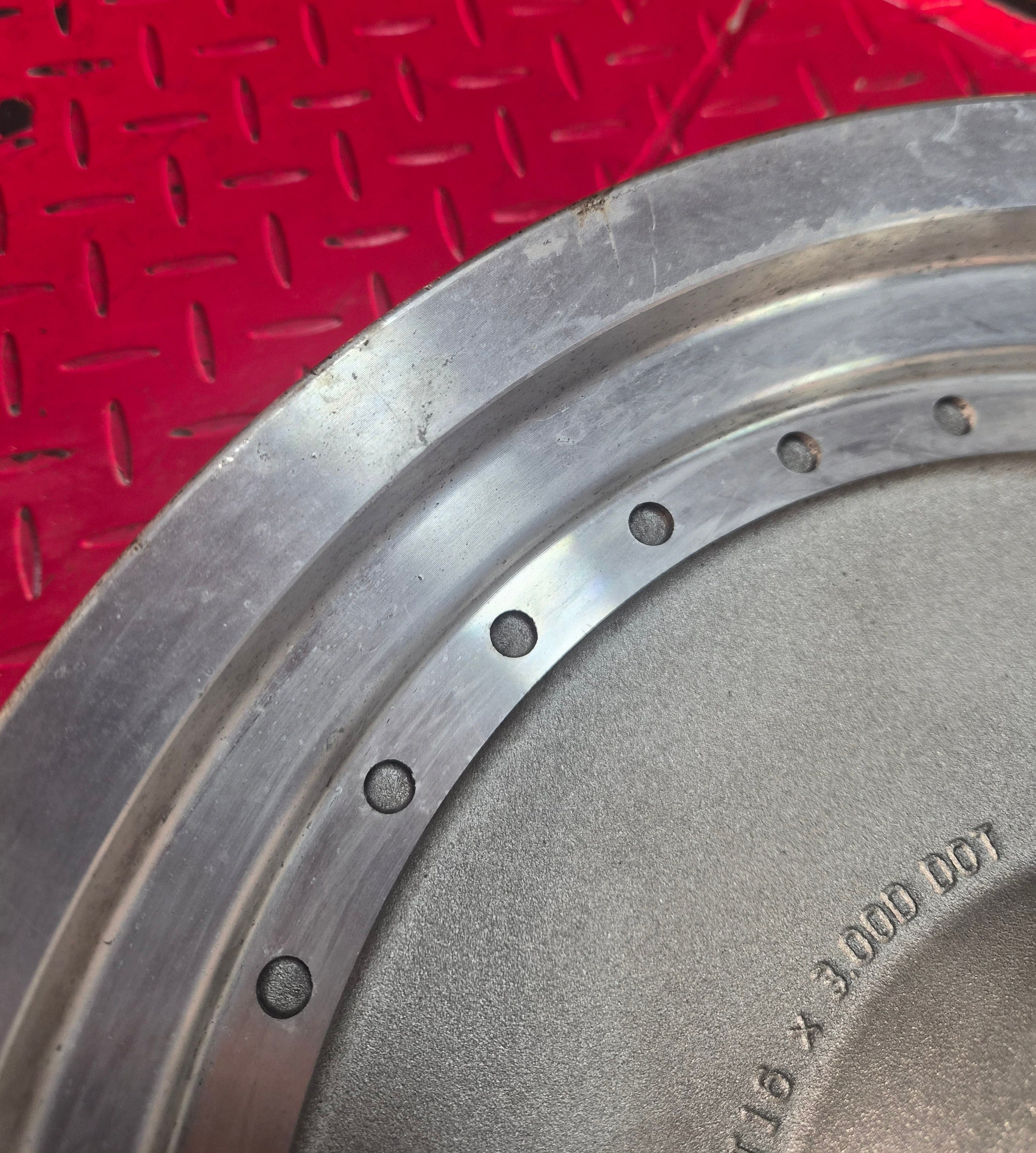 Harley Davidson FATBOY Felge hinten Silber gebraucht