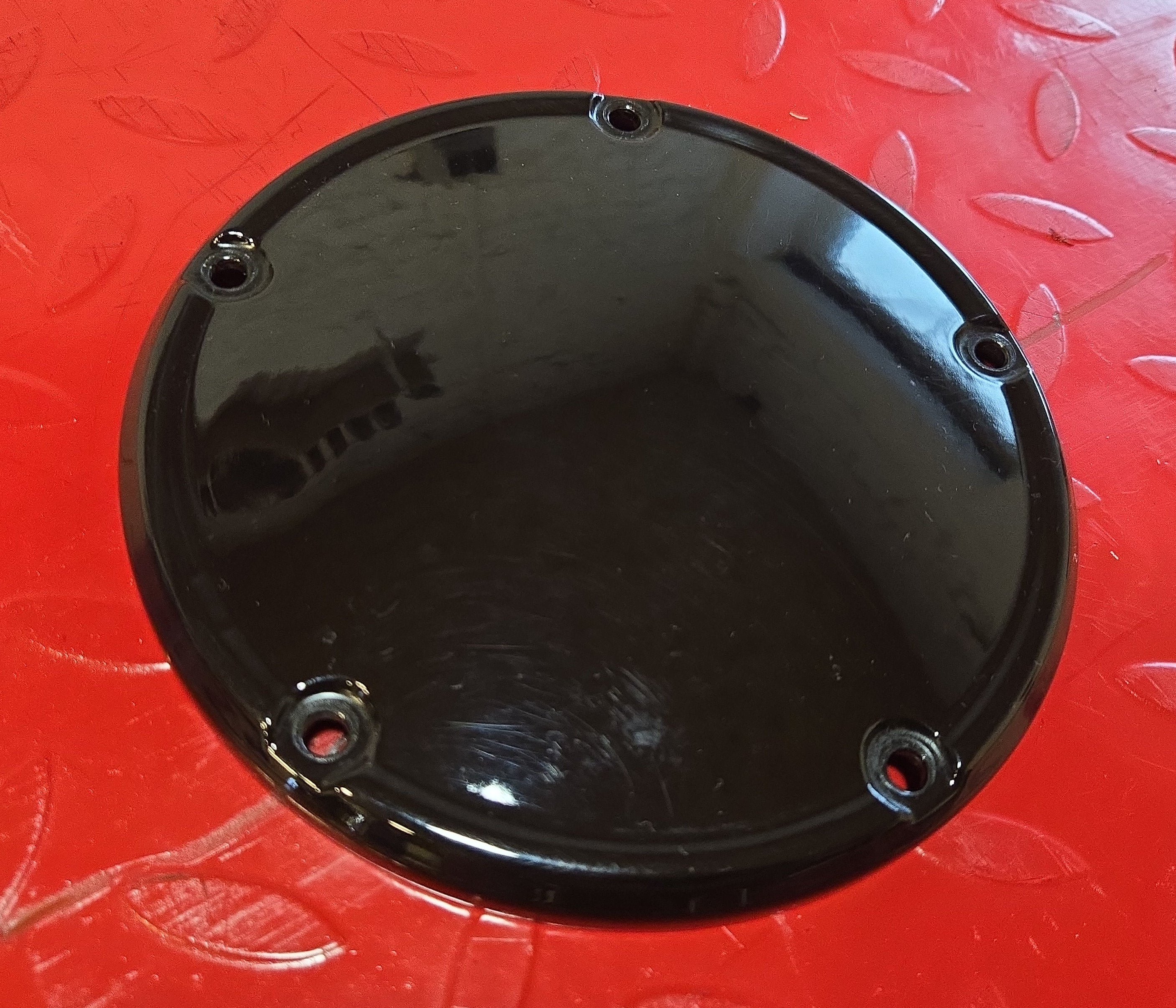 Harley Davidson Breakout Derby Cover schwarz gebraucht