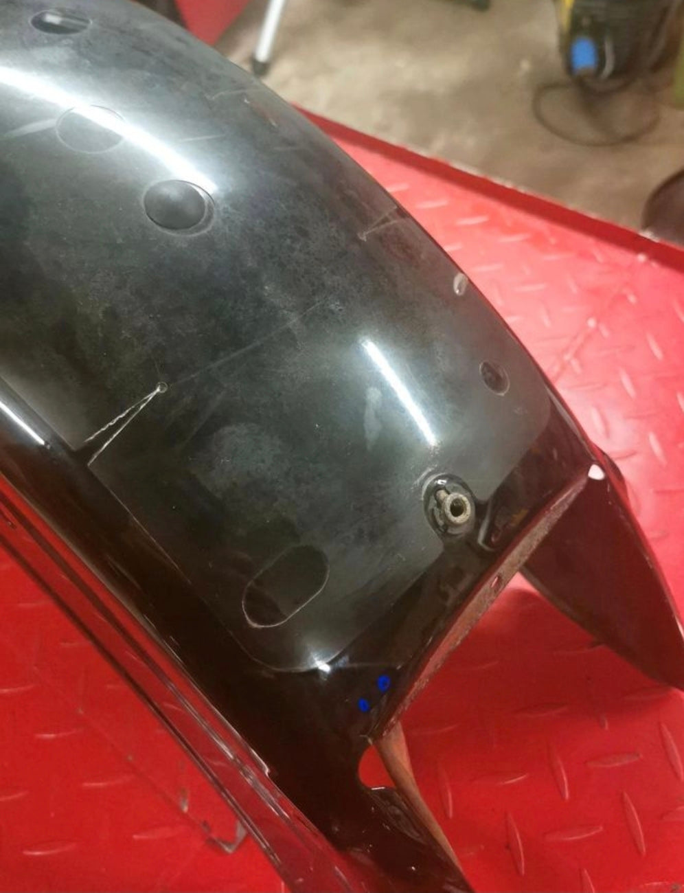 Harley Davidson Rear Fender schwarz glänzend gebraucht