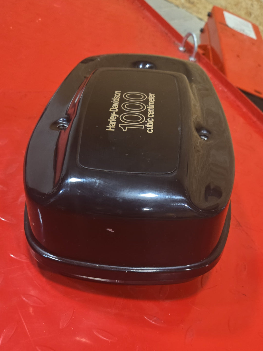 Harley Ironhead Luftfilterkasten schwarz gebraucht