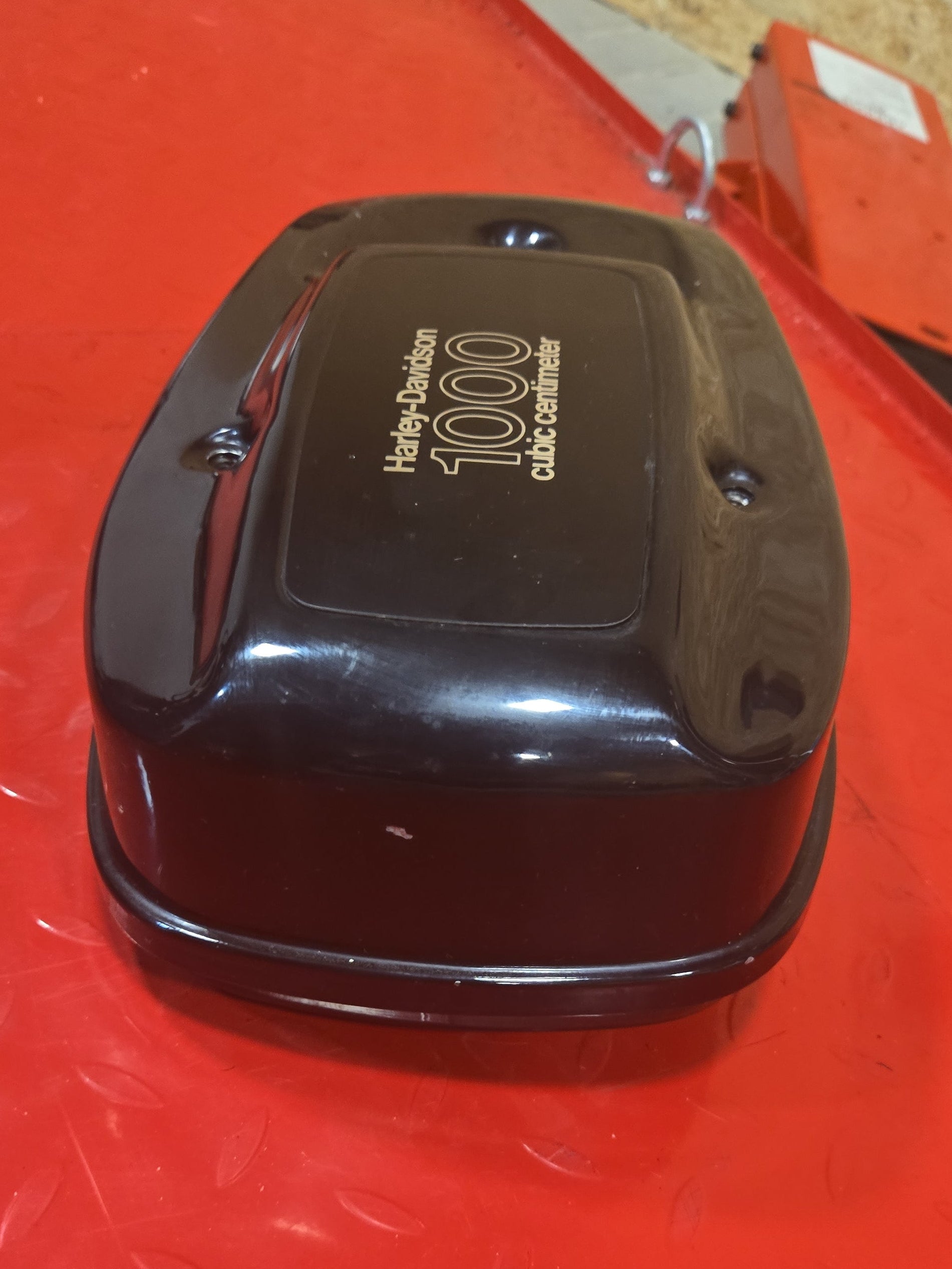 Harley Ironhead Luftfilterkasten schwarz gebraucht