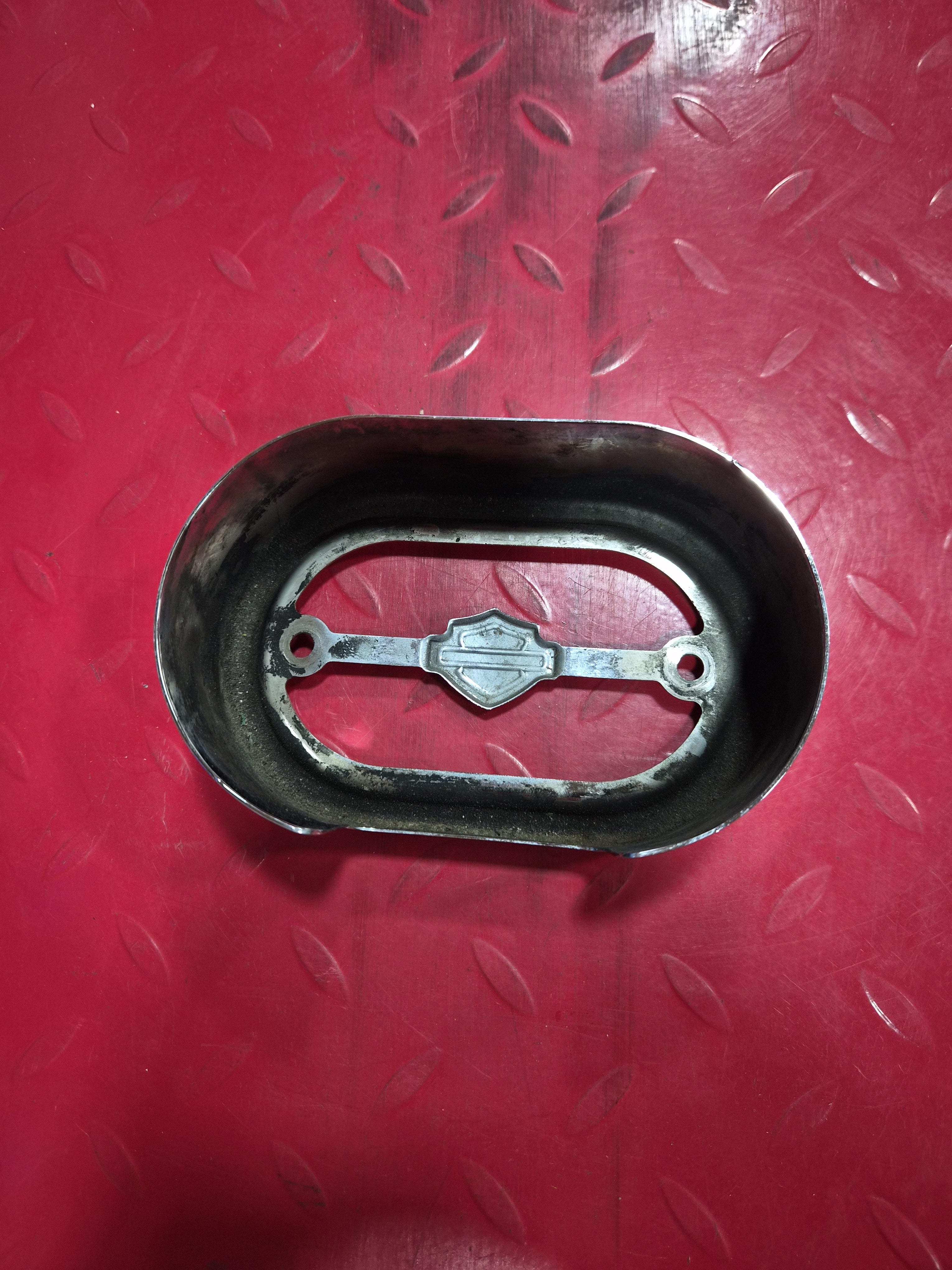 Harley Davidson Regler Cover chrom gebraucht
