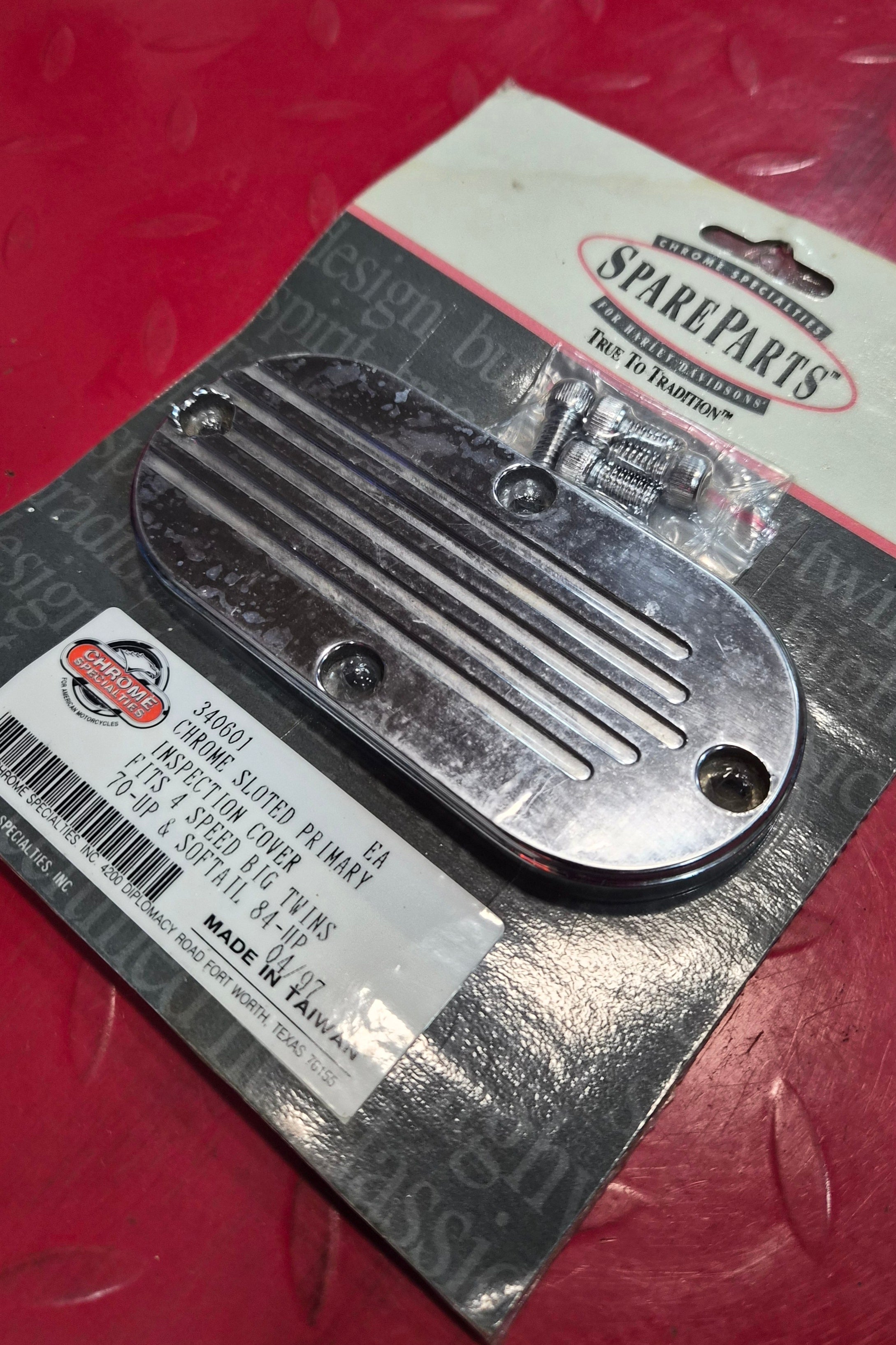 Harley Davidson Inspektionscover chrom BT NEW
