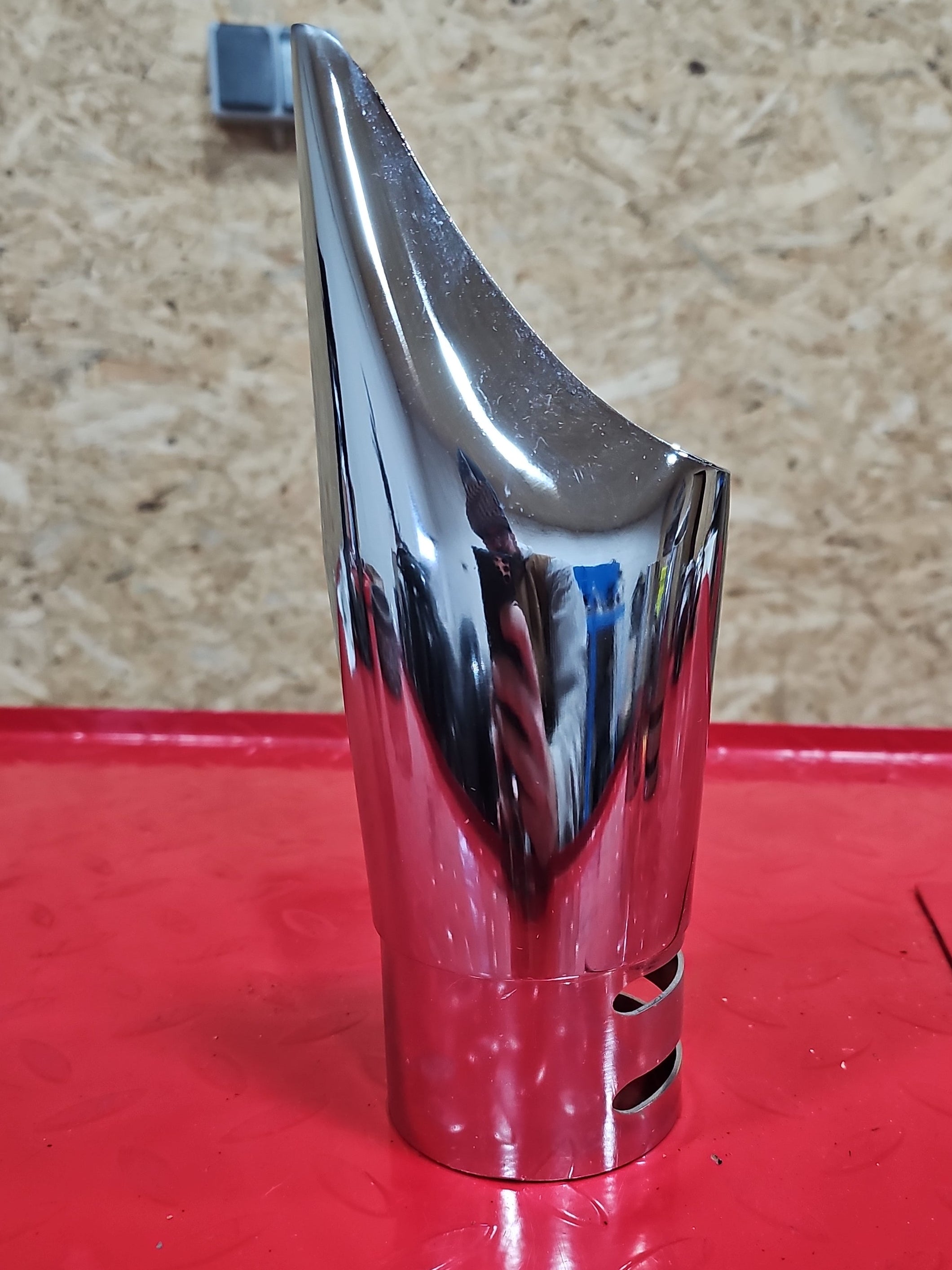 Harley Davidson DOUBLE FIRE Auspuffendkappe ExhaustTip chrom NEW
