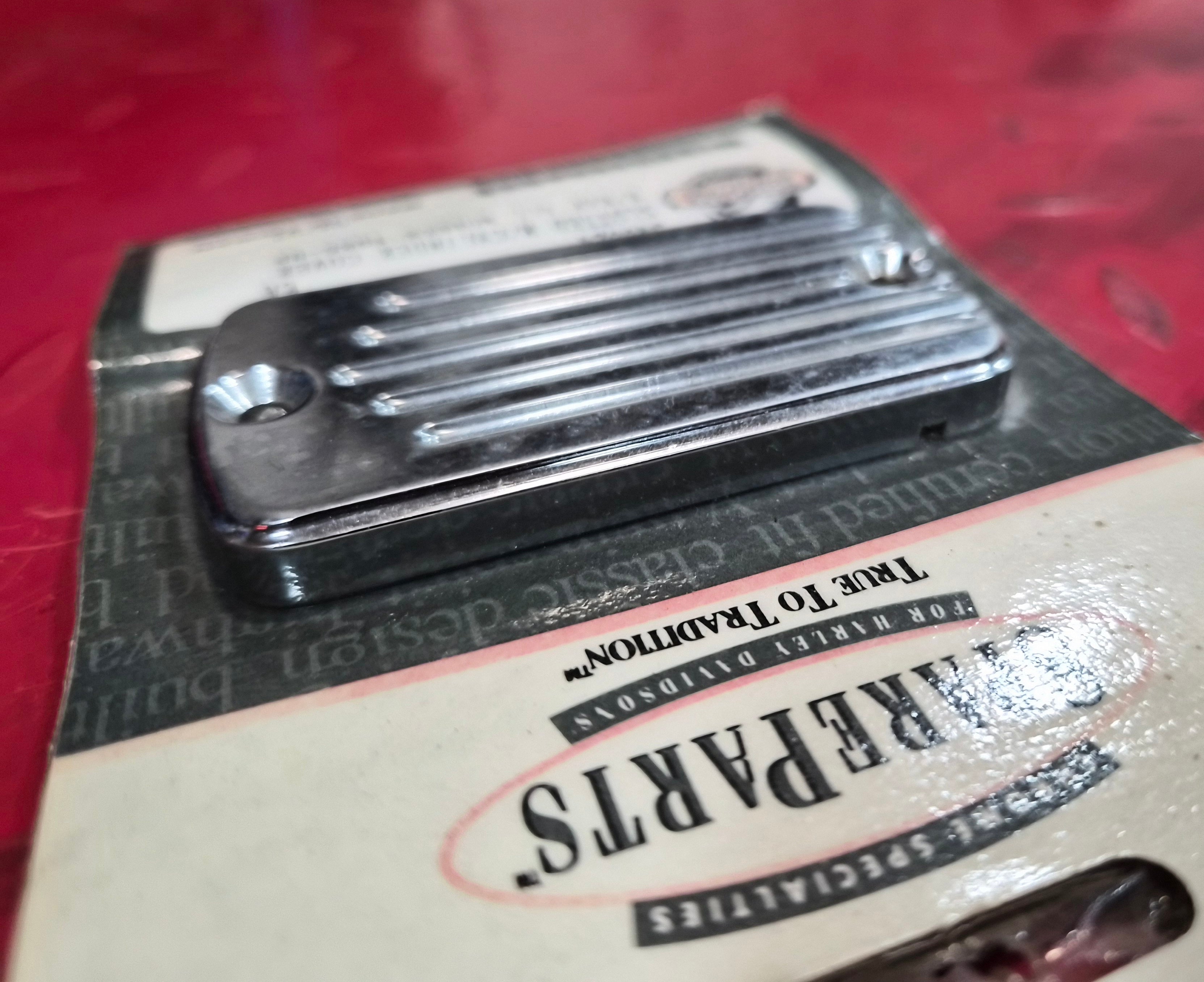 Harley Davidson Bremsbehälter Deckel front chrom NEW